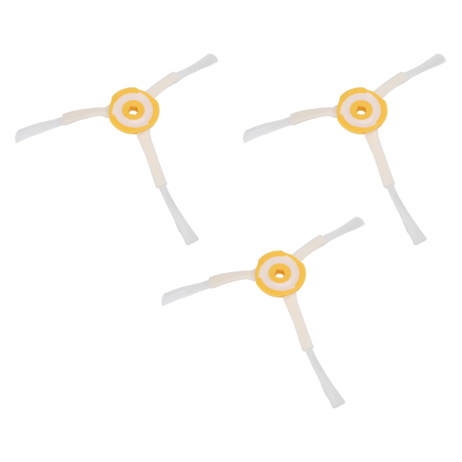 3pcs Vacuum Cleaner Side Brush Effective PP Sweeper Side Brush Replacement for