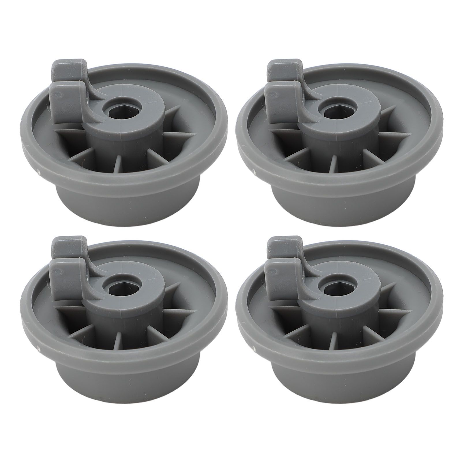 4PCS Dishwasher Lower Rack Wheels for Neff 165314 Lower Basket Rail view 2