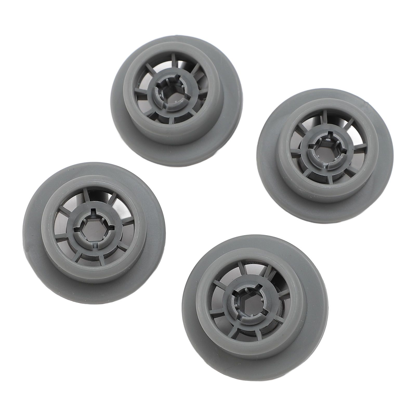 4PCS Dishwasher Lower Rack Wheels for Neff 165314 Lower Basket Rail view 7