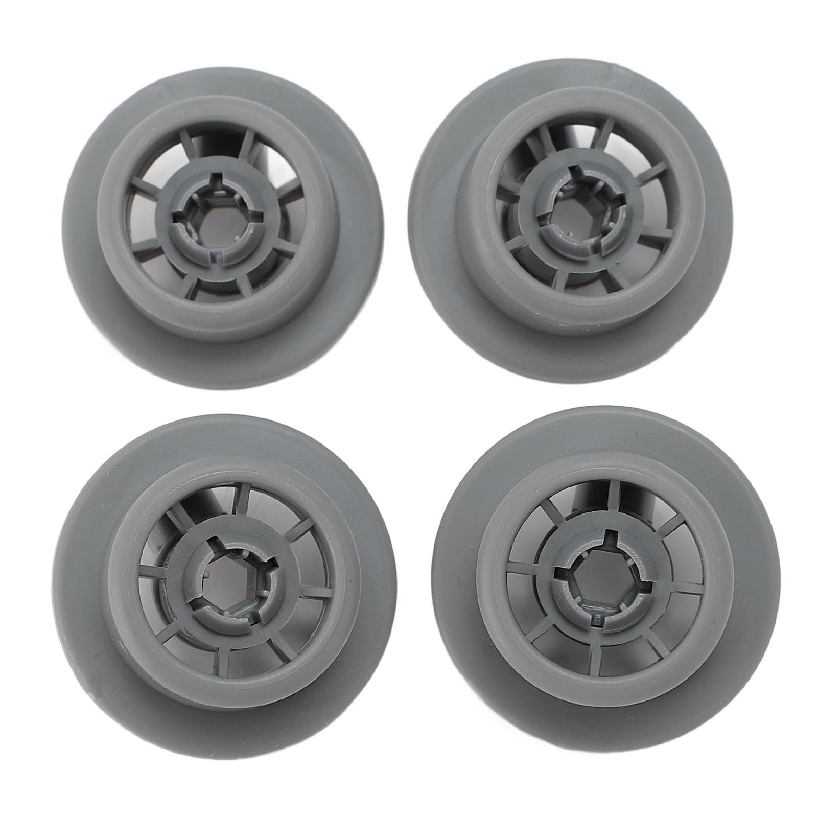 4PCS Dishwasher Lower Rack Wheels for Neff 165314 Lower Basket Rail view 8