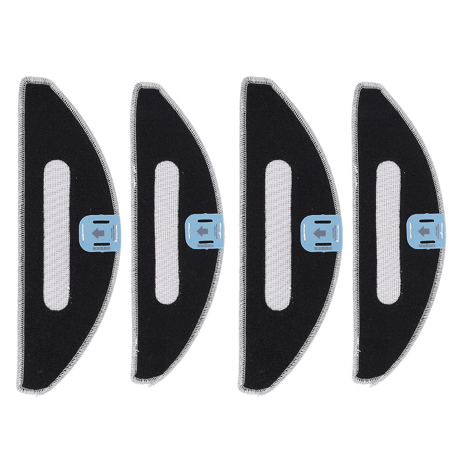 4pcs Replacement Mop Pads for I5 J5 Robot Vacuum Mop Washable Reusable