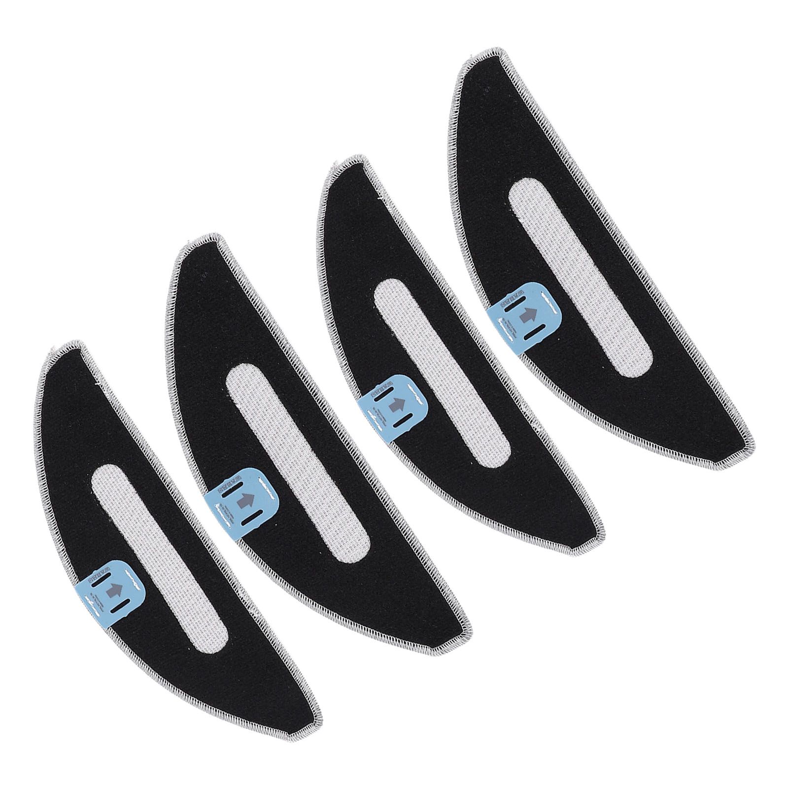 4pcs Replacement Mop Pads for I5 J5 Robot Vacuum Mop Washable Reusable view 6