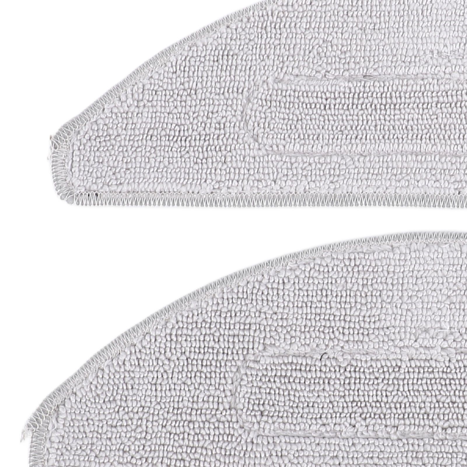 4pcs Replacement Mop Pads for I5 J5 Robot Vacuum Mop Washable Reusable view 7