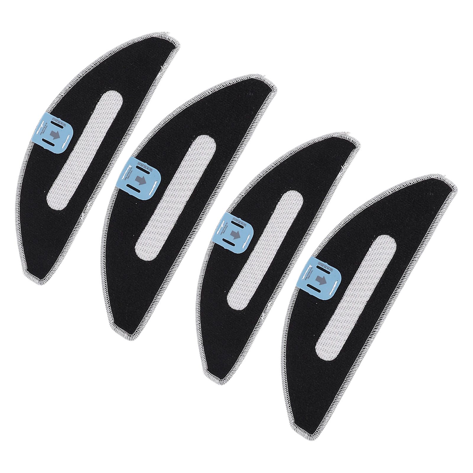 4pcs Replacement Mop Pads for I5 J5 Robot Vacuum Mop Washable Reusable view 8