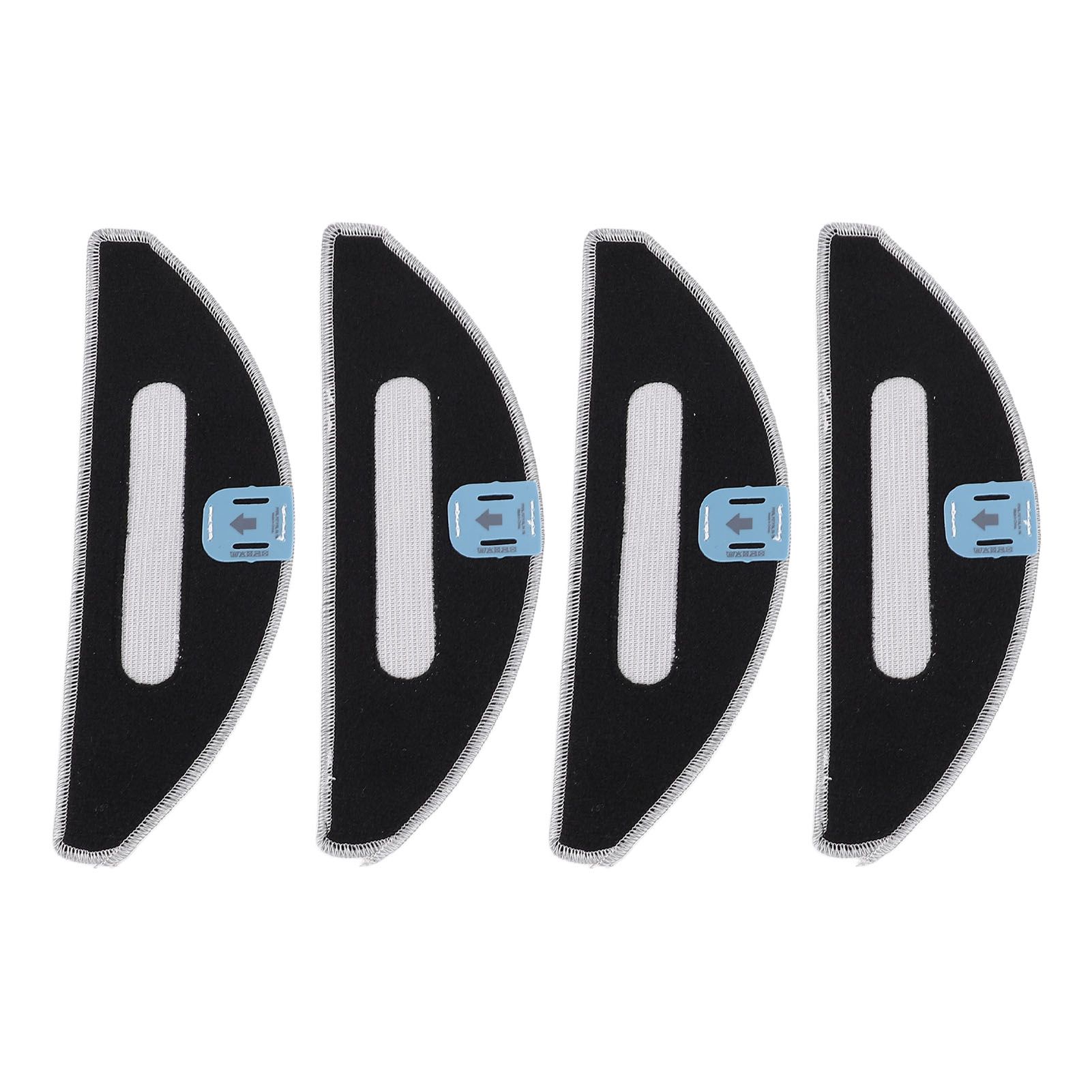 4pcs Replacement Mop Pads for I5 J5 Robot Vacuum Mop Washable Reusable view 9