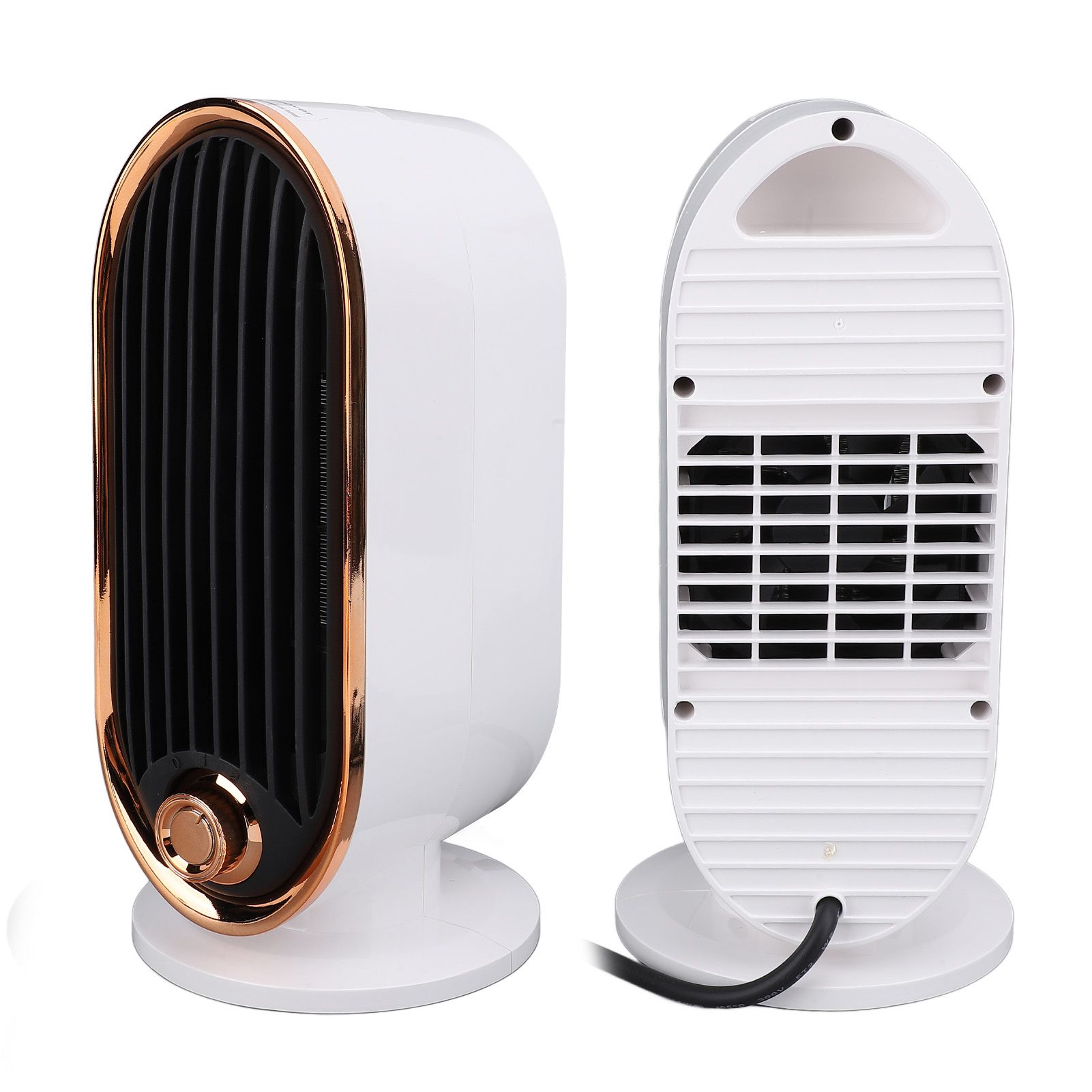 Desktop Space Heater Office Indoor Small Quiet Portable Vertical Hot Cold Dual view 10