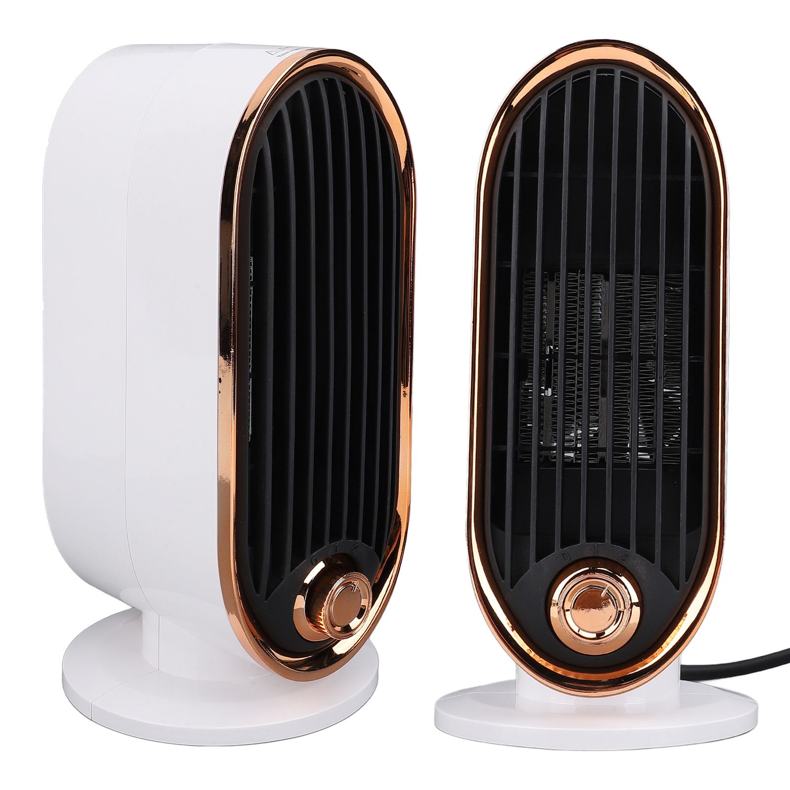 Desktop Space Heater Office Indoor Small Quiet Portable Vertical Hot Cold Dual view 11