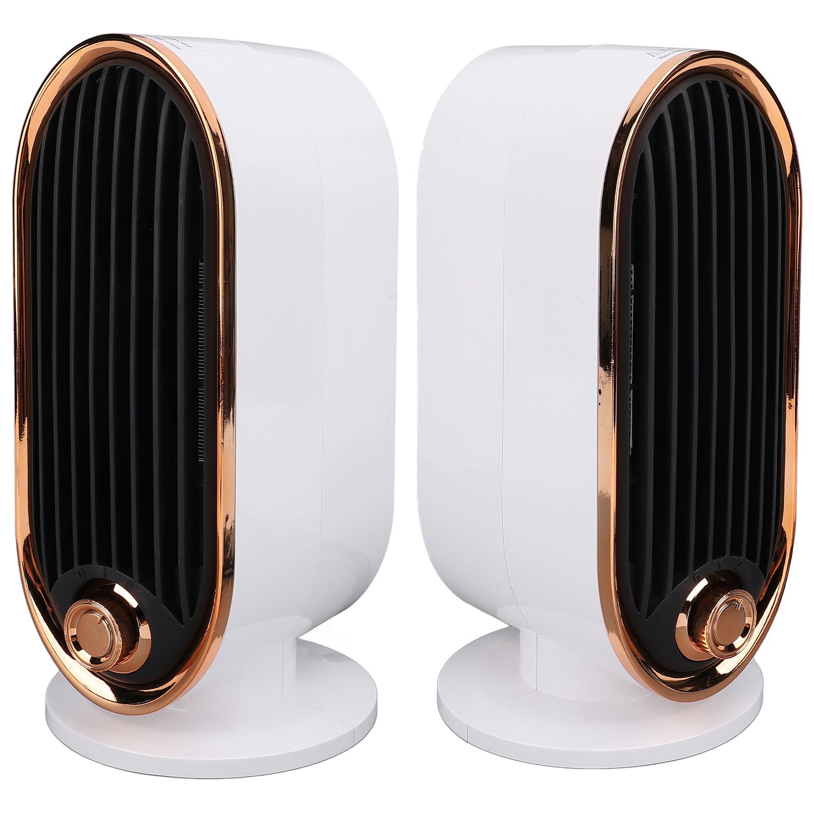 Desktop Space Heater Office Indoor Small Quiet Portable Vertical Hot Cold Dual view 12