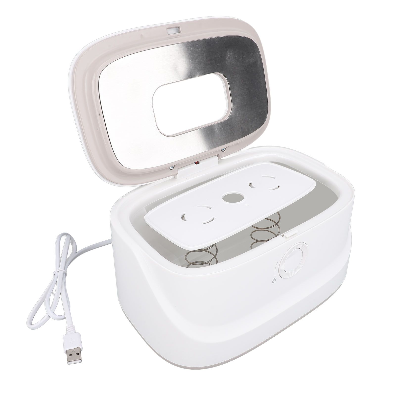 Wipe Warmer with 3 Speed Night Light Spring Design 3 Levels Temperature view 6