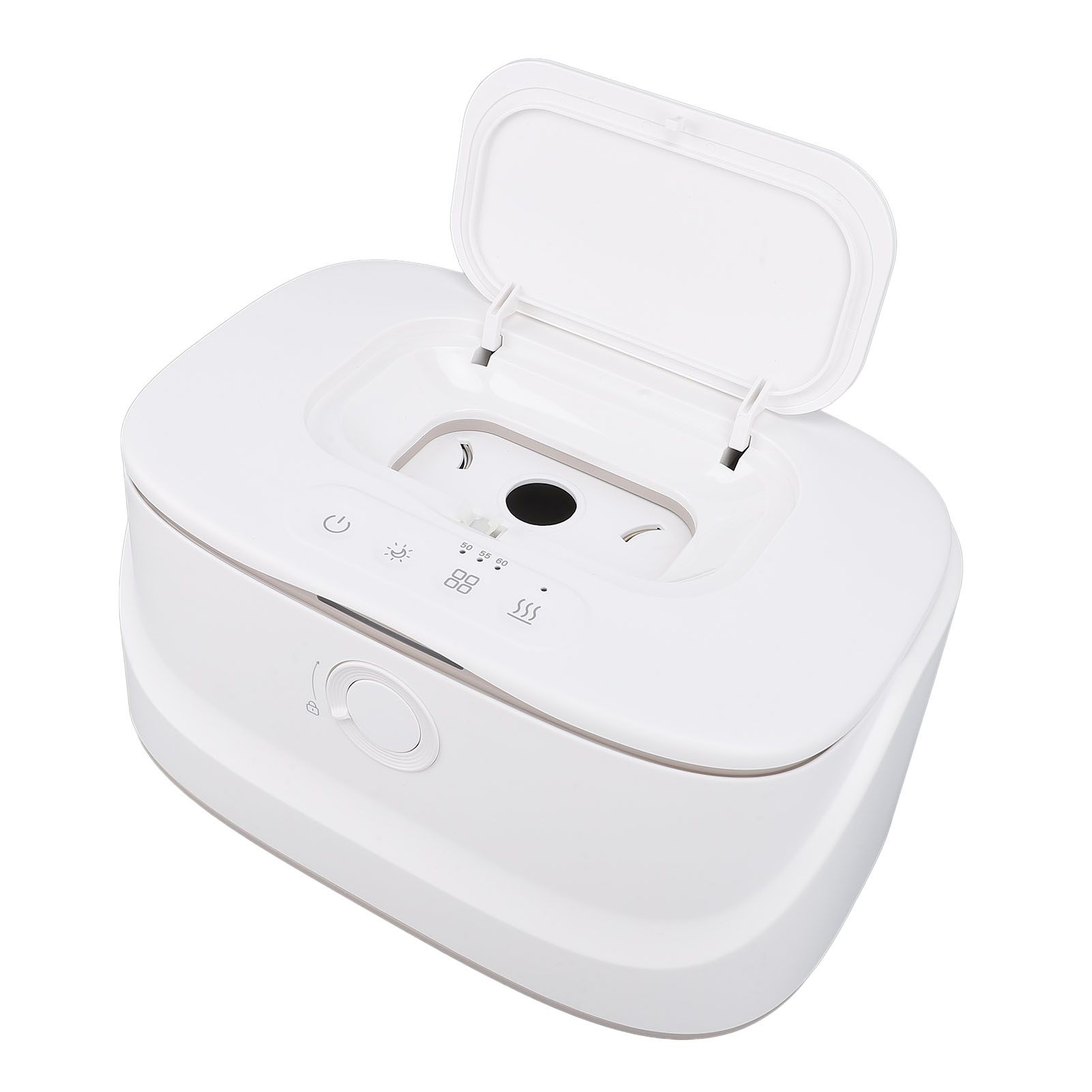 Wipe Warmer with 3 Speed Night Light Spring Design 3 Levels Temperature view 9
