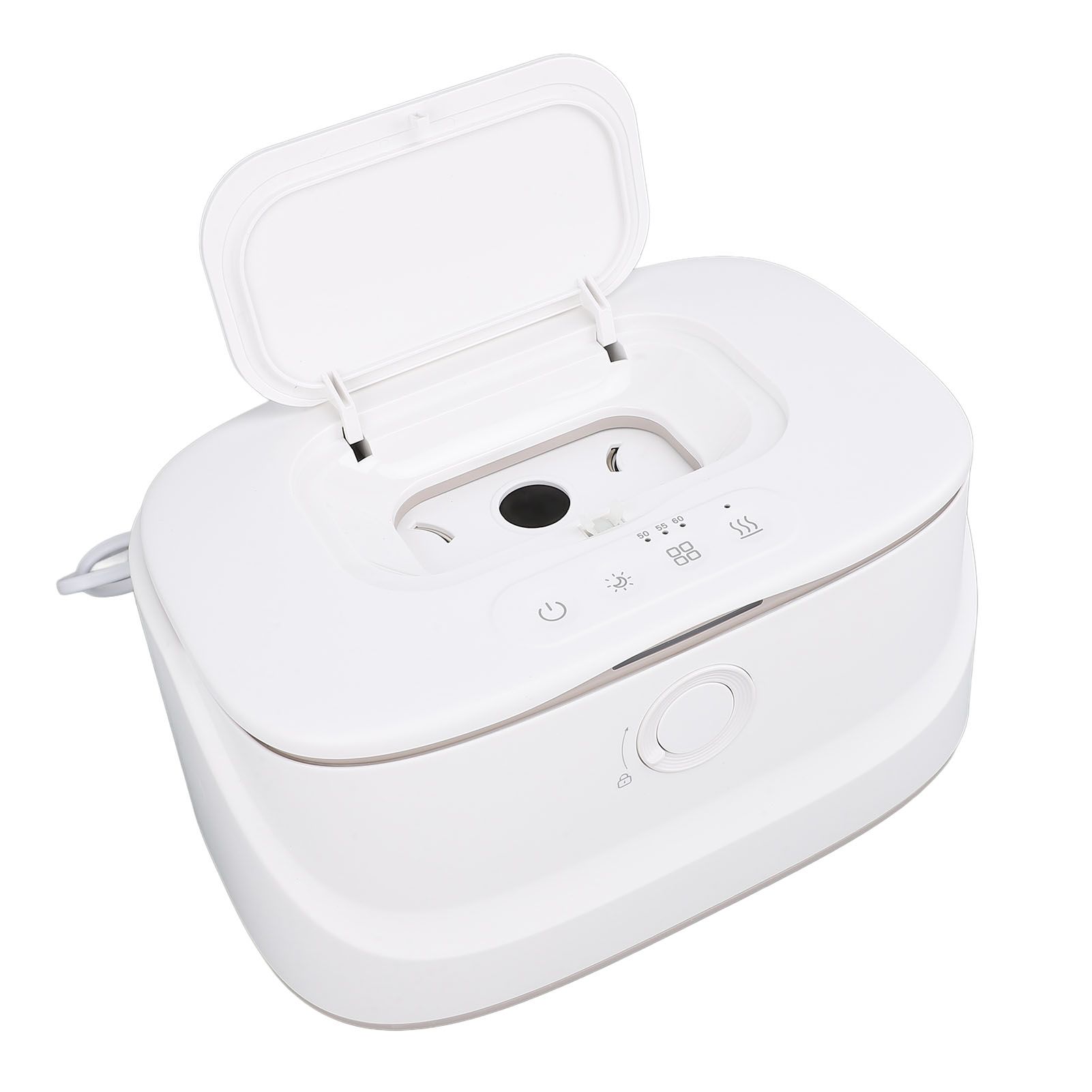 Wipe Warmer with 3 Speed Night Light Spring Design 3 Levels Temperature view 10