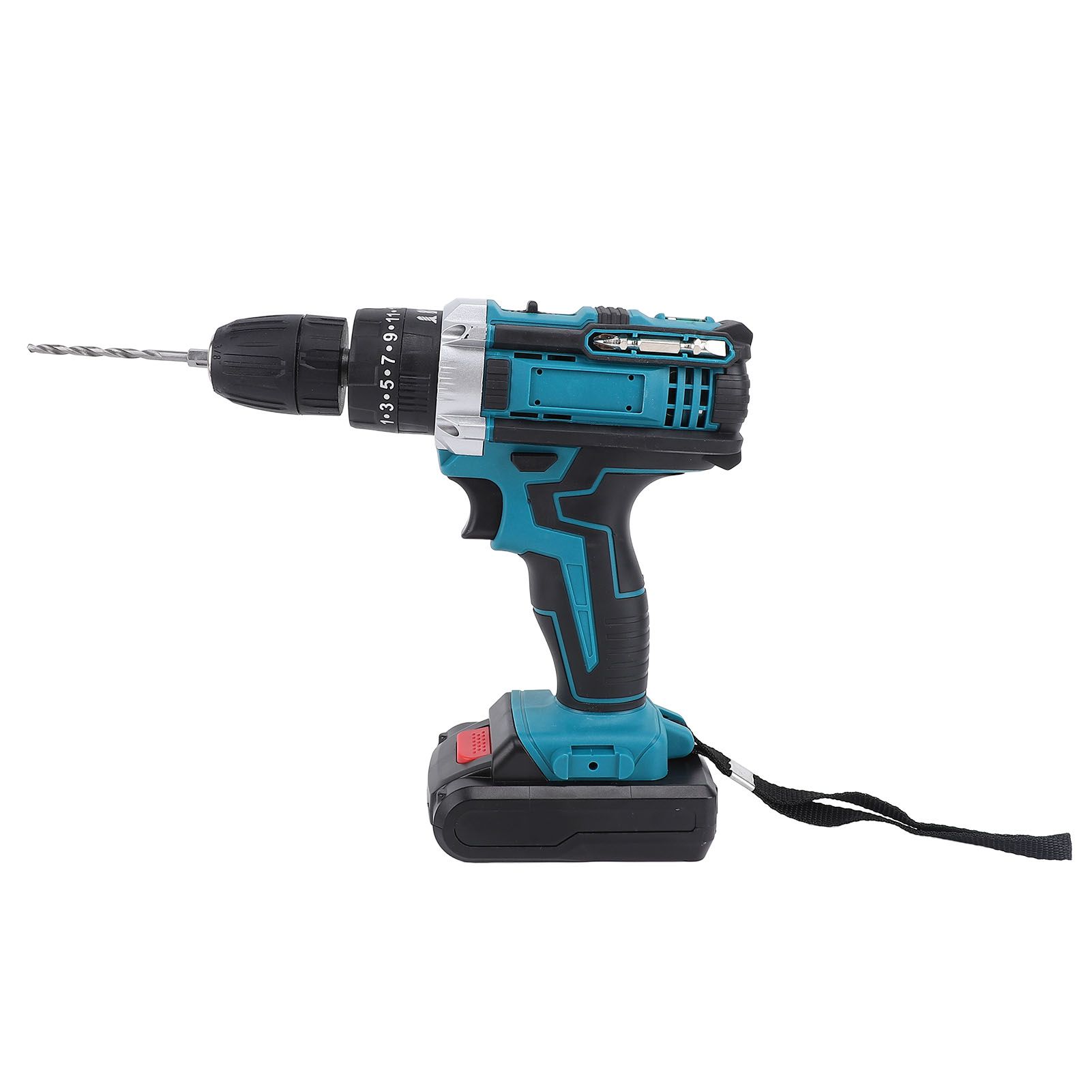 Power Drill Set with LED Light Bits 21V 25 Plus 3 Plus 2 Gear Setting