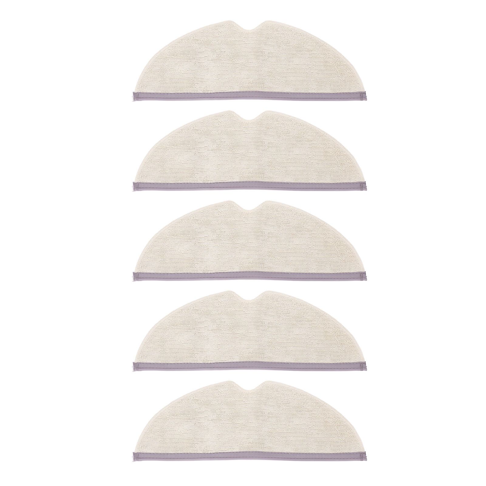 5pcs Robot Vacuum Mop Cloth Pads Microfiber Replacement Mopping Pads for Mi view 3