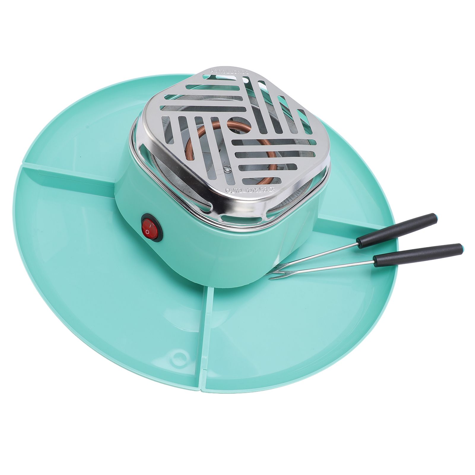 Indoor Electric Smores Maker with 4 Detachable Trays Adjustable Temperature view 11