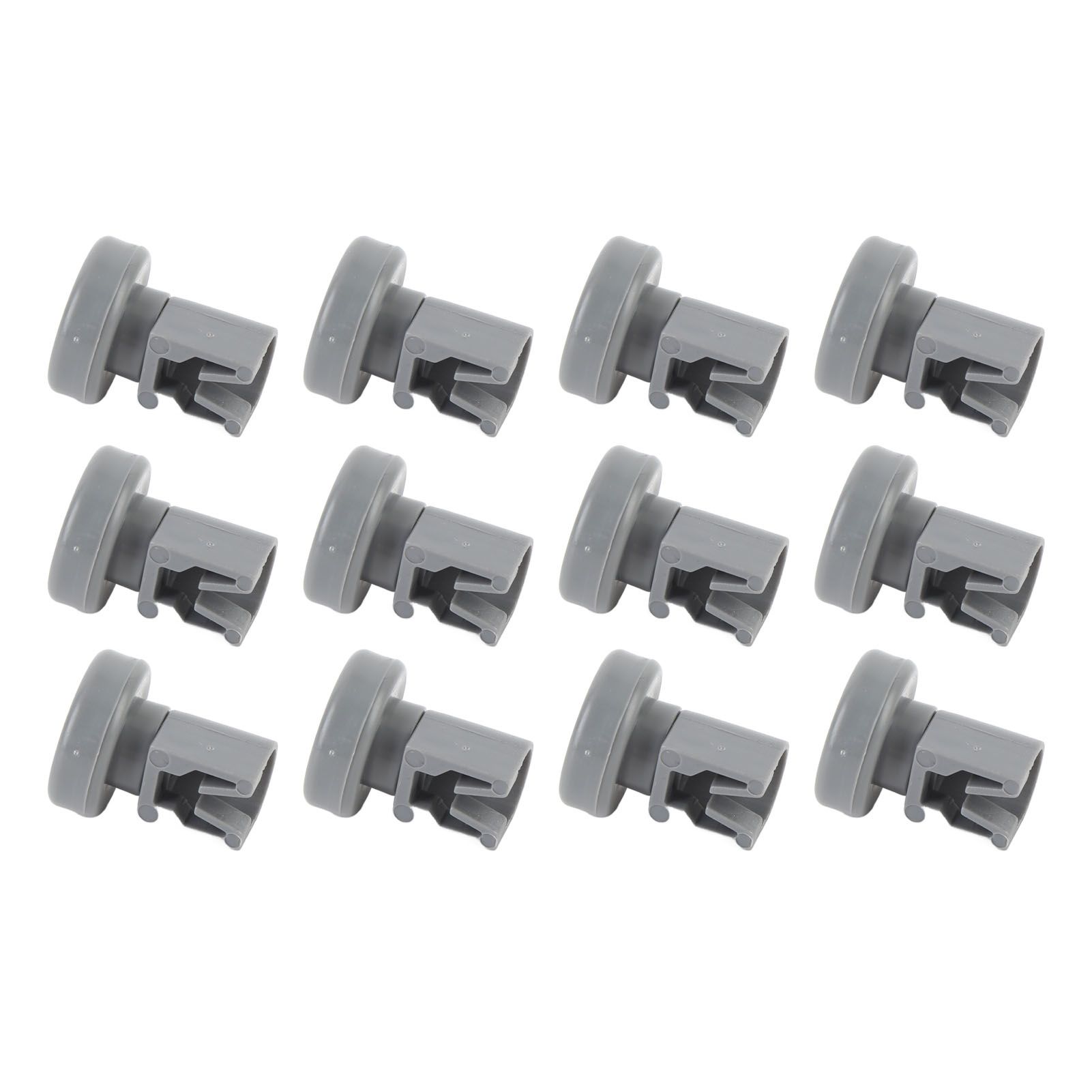 12PCS Dishwasher Wheels Lower Dishrack Roller Kit High Strength Sturdy PP view 7