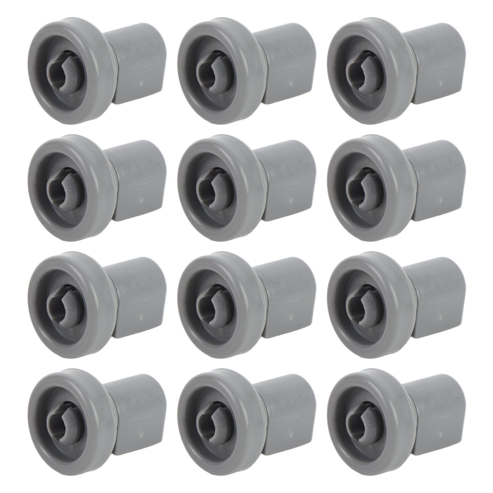 12PCS Dishwasher Wheels Lower Dishrack Roller Kit High Strength Sturdy PP view 8