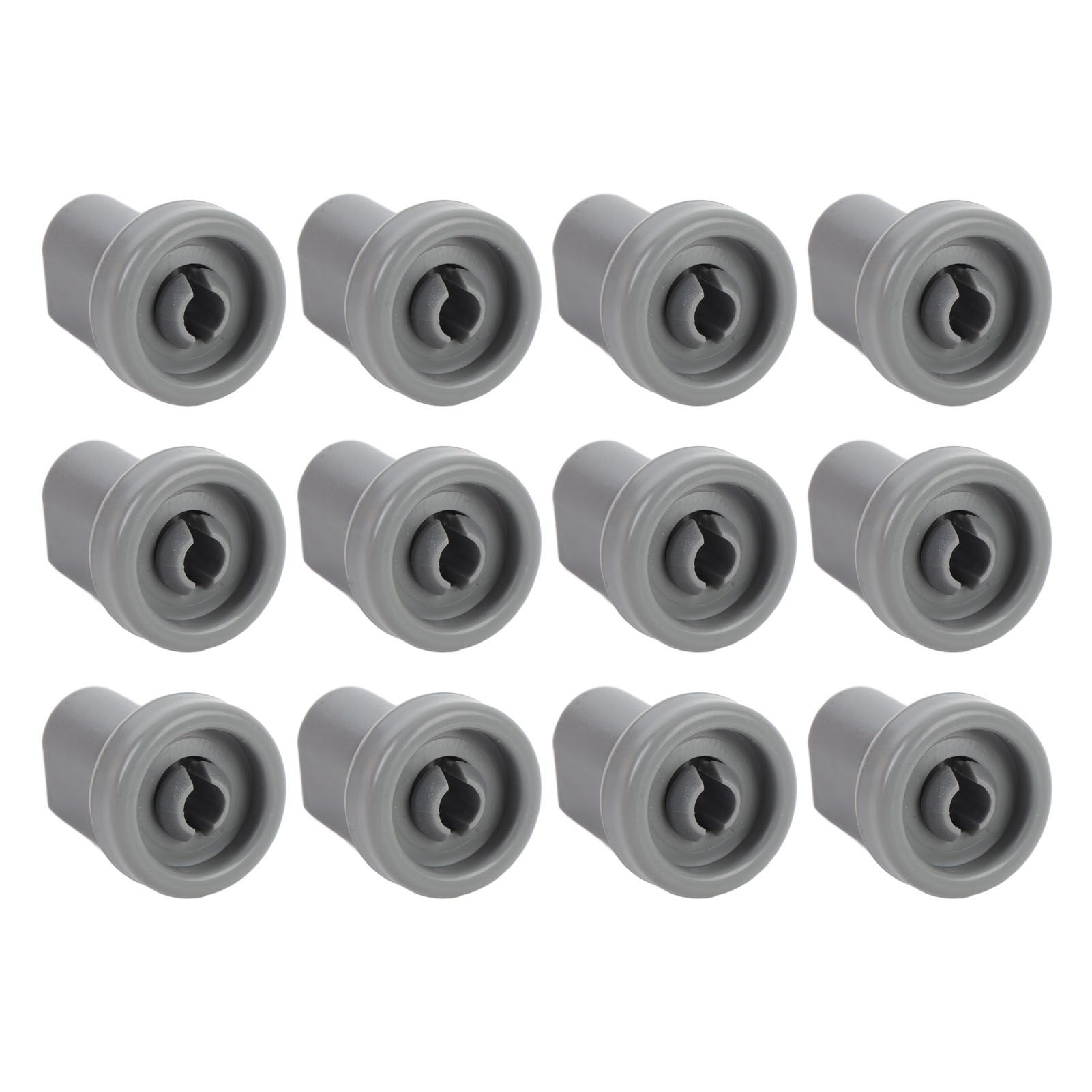 12PCS Dishwasher Wheels Lower Dishrack Roller Kit High Strength Sturdy PP view 9