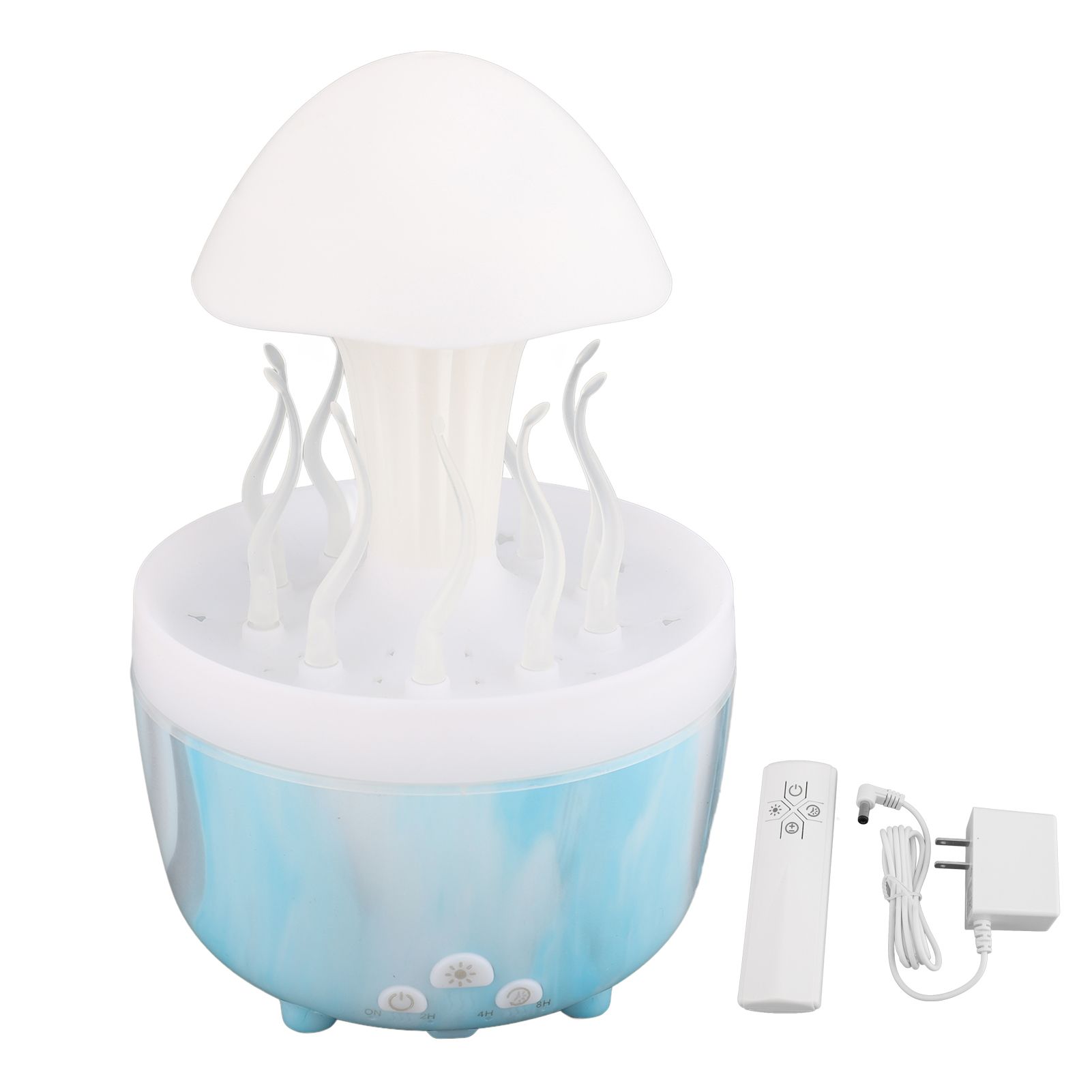 Mushroom Rotating Raindrop Humidifier 300ml Aromatherapy Essential Oil view 3