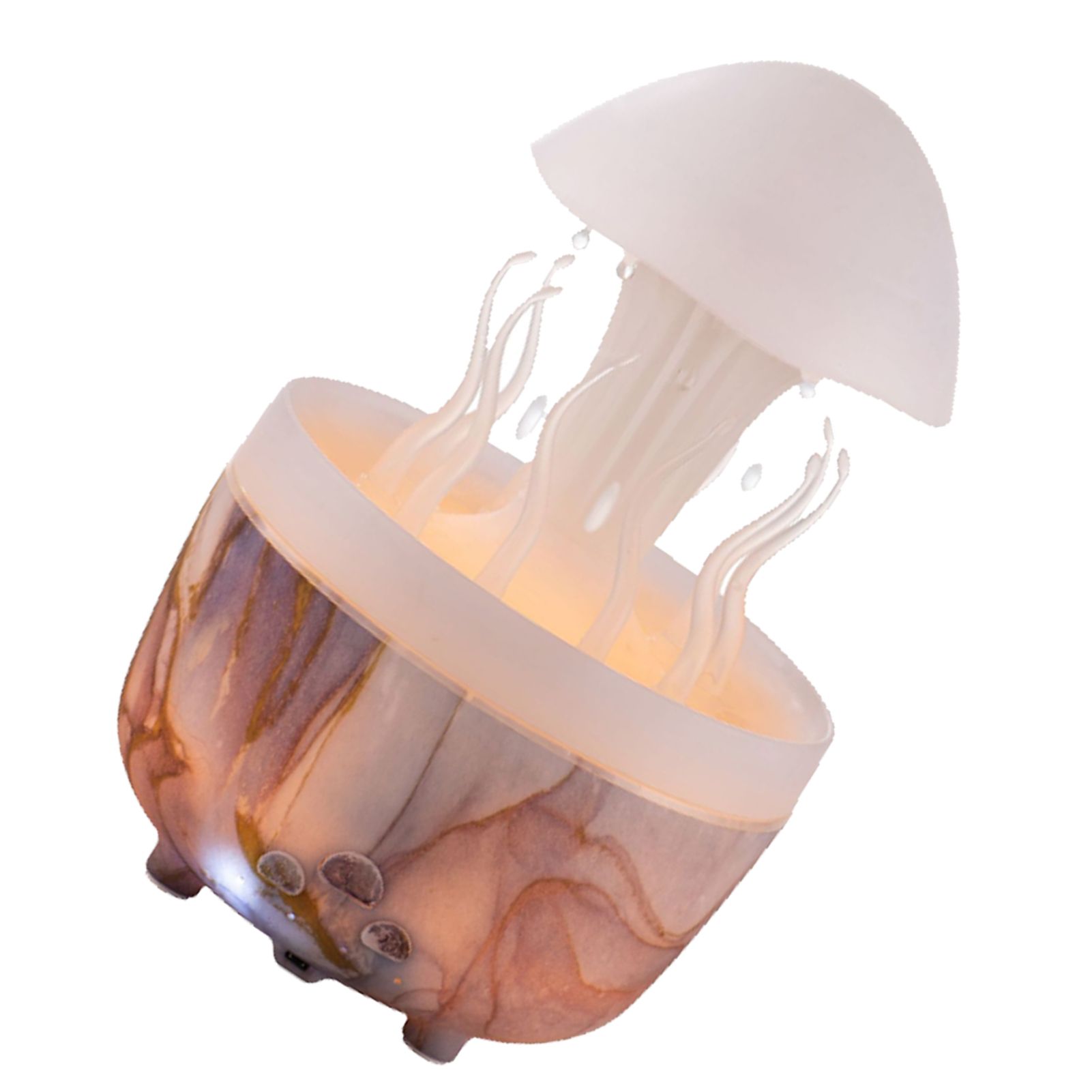 Mushroom Rotating Raindrop Humidifier 300ml Aromatherapy Essential Oil view 10