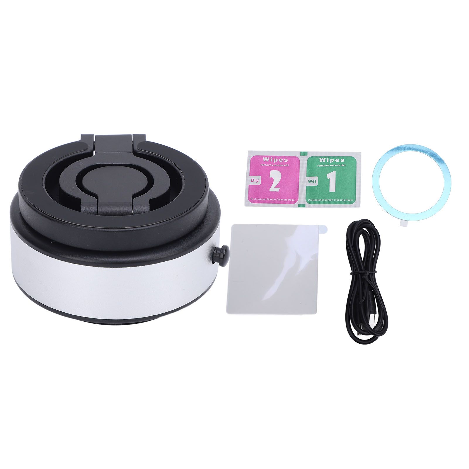Magnet Phone Holder Electric Magnetic Suction Car Mount 360 Degree Rotating view 3