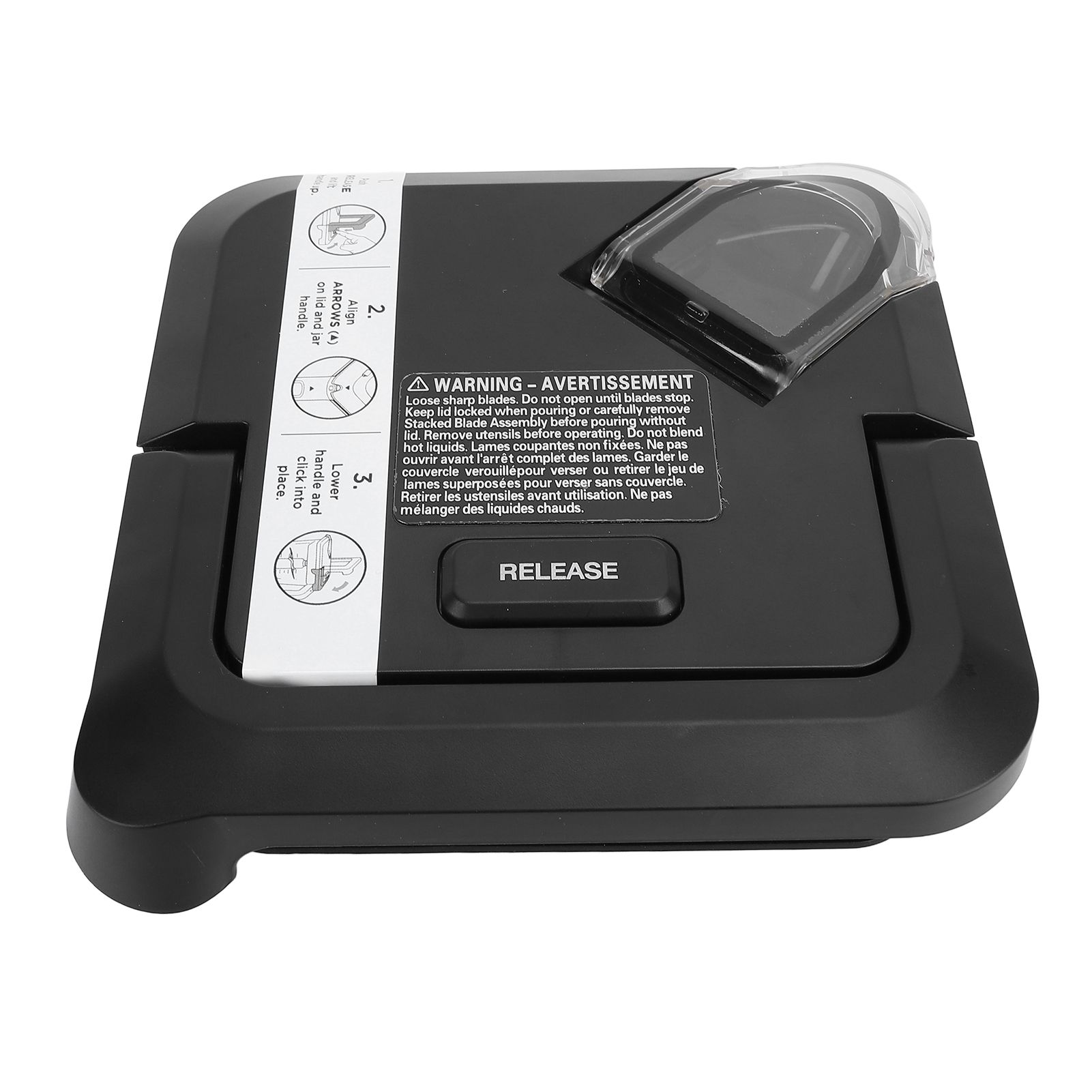 Blender Upper Lid Easy to Install Blender Top Lid Replacement for BL770 BL771 view 6