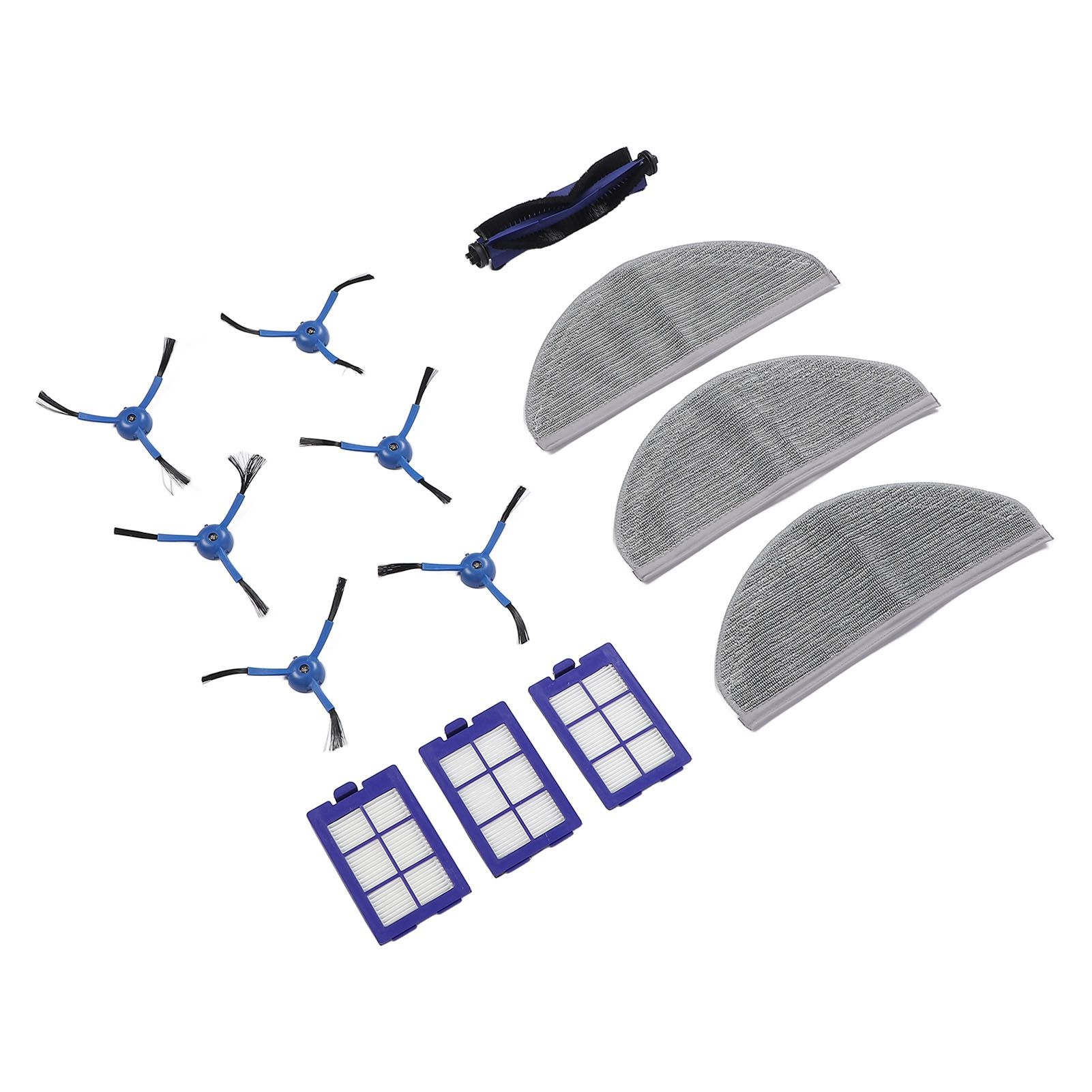 Replacement Spare Parts for RoboVac X8 Robot Vacuum Cleaner Filter Mop Cloth