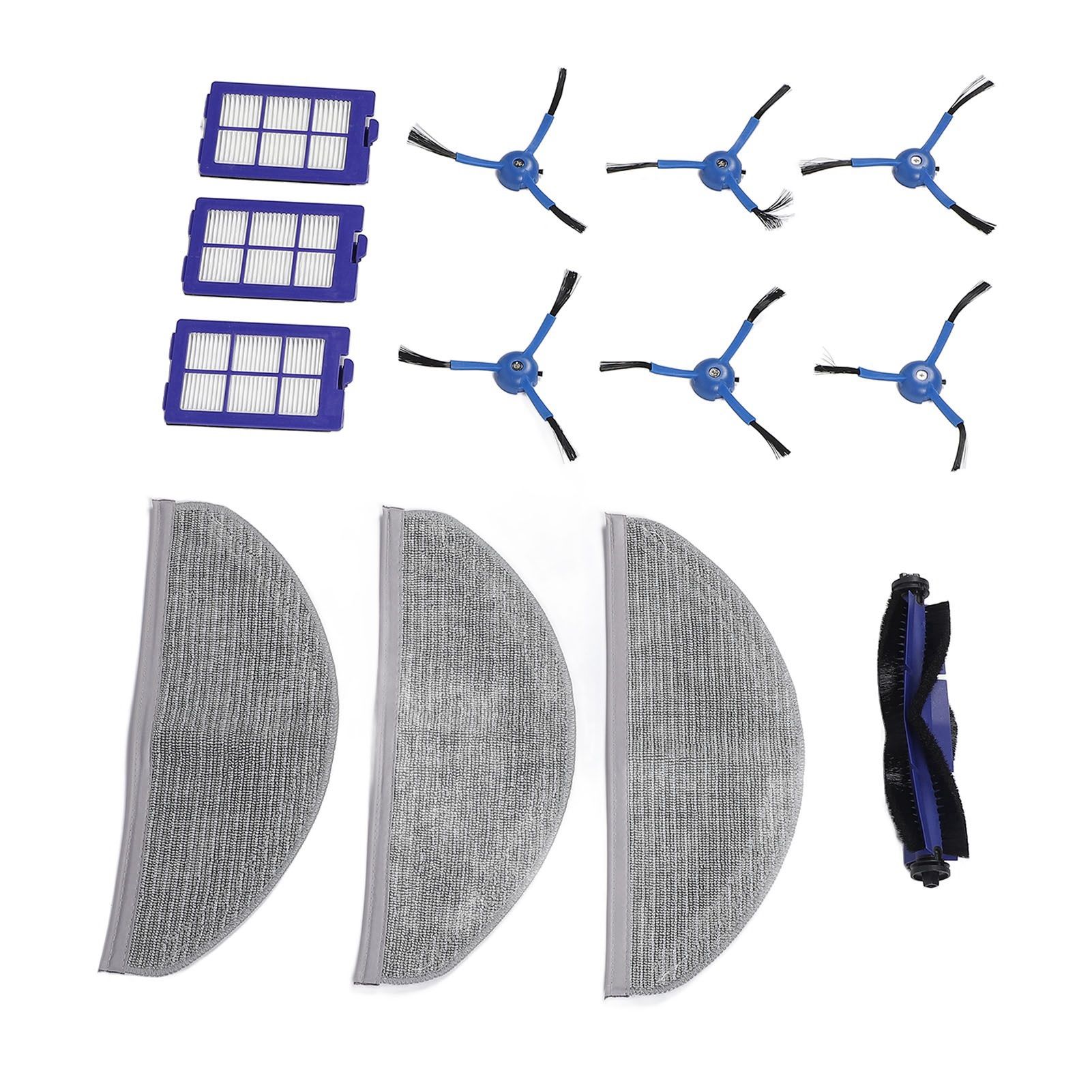 Replacement Spare Parts for RoboVac X8 Robot Vacuum Cleaner Filter Mop Cloth view 5