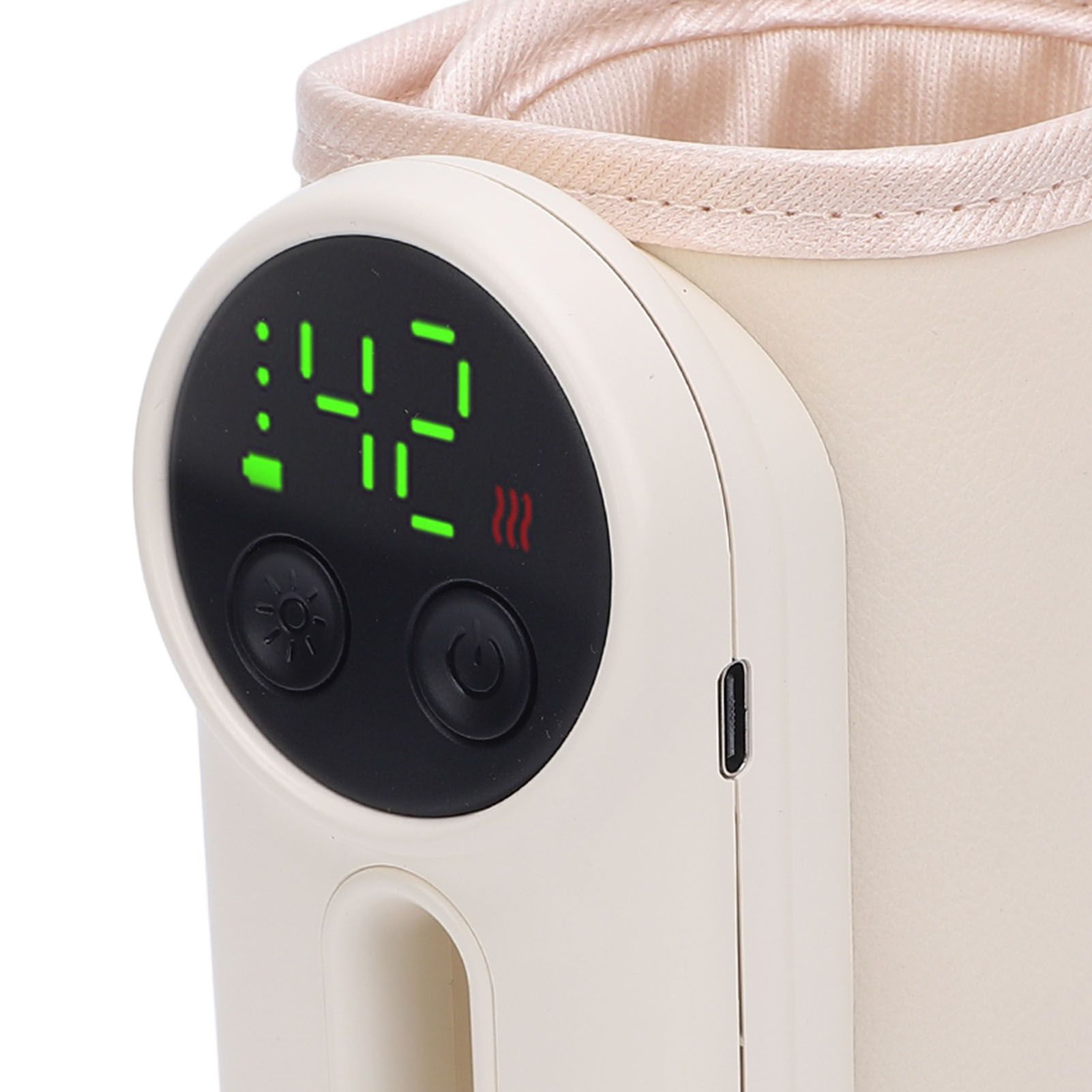 Milk Bottle Warmer with Night Light Fast Long Lasting Heating 8000mah view 7