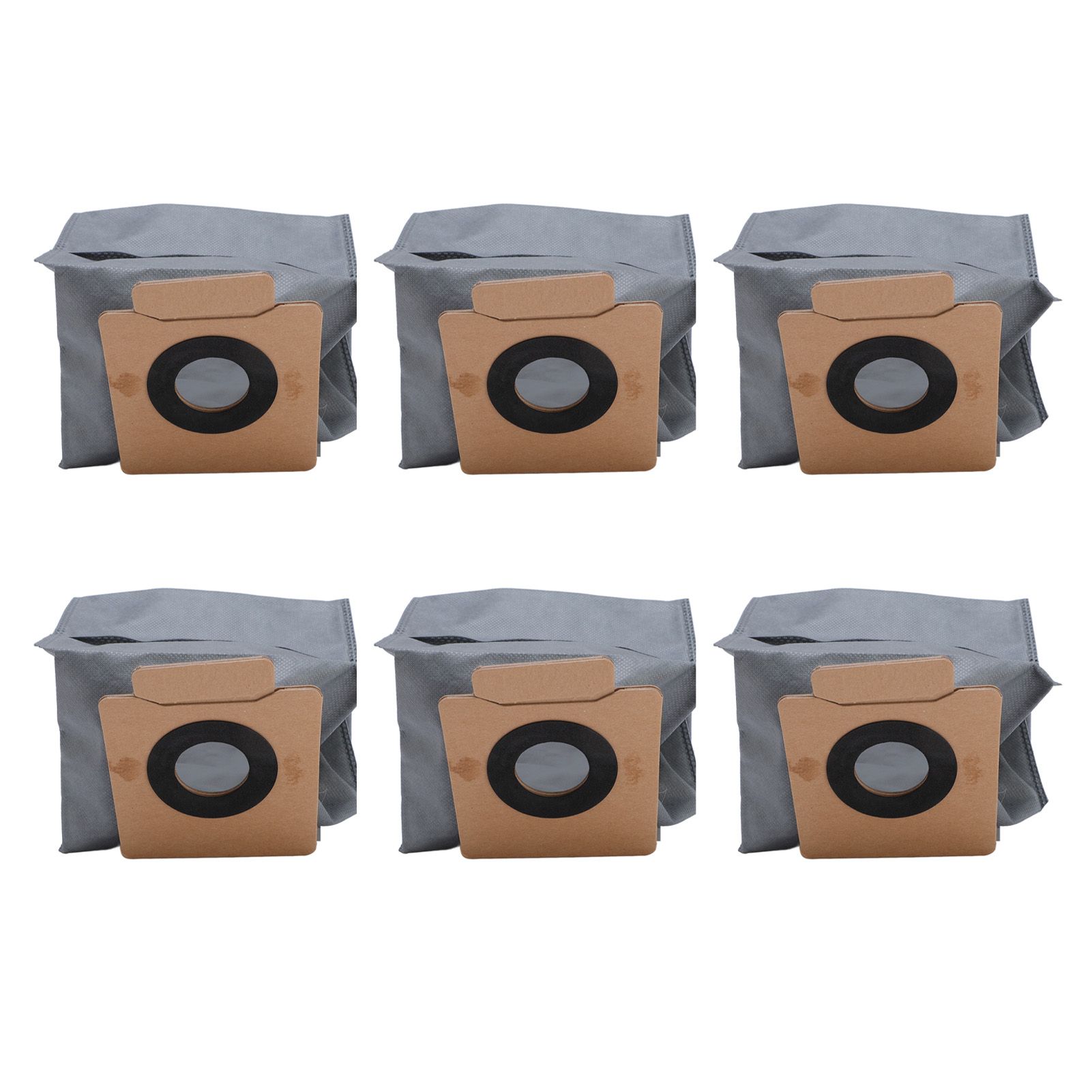 6PCS Robotic Vacuum Dust Bags Non Woven Fabric Dust Bag Replacement Parts for view 3