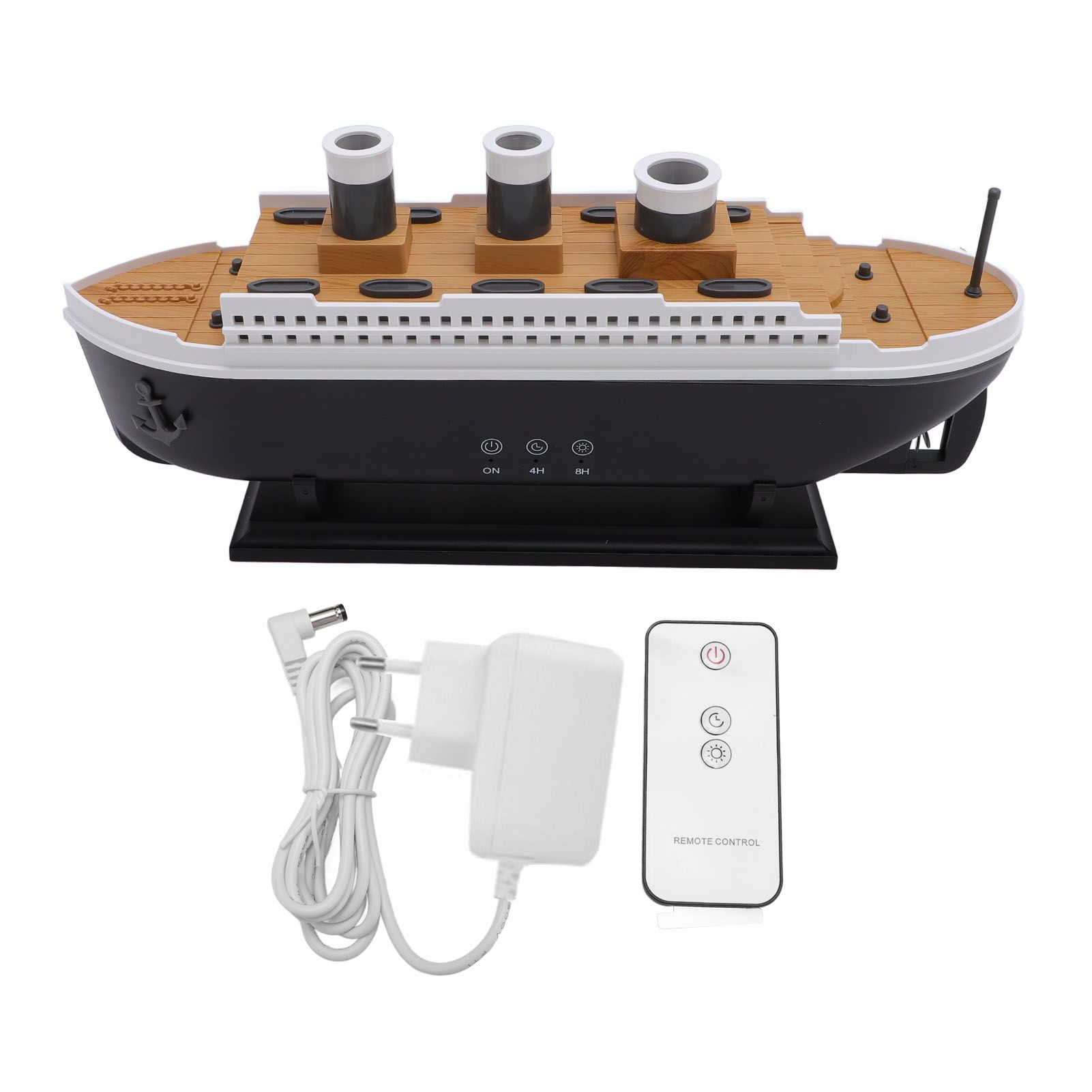 Aromatherapy Diffuser 250ml Retro Ship Essential Oil Diffuser Desktop view 3