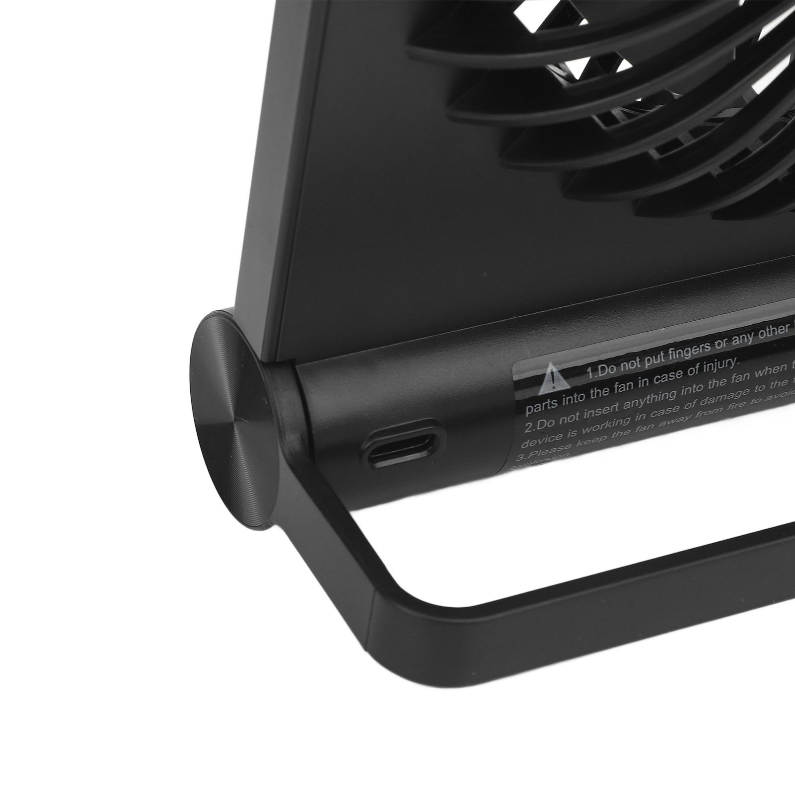 Portable Desk Fan USB Rechargeable Quiet Small Battery Operated Powered 3 view 5