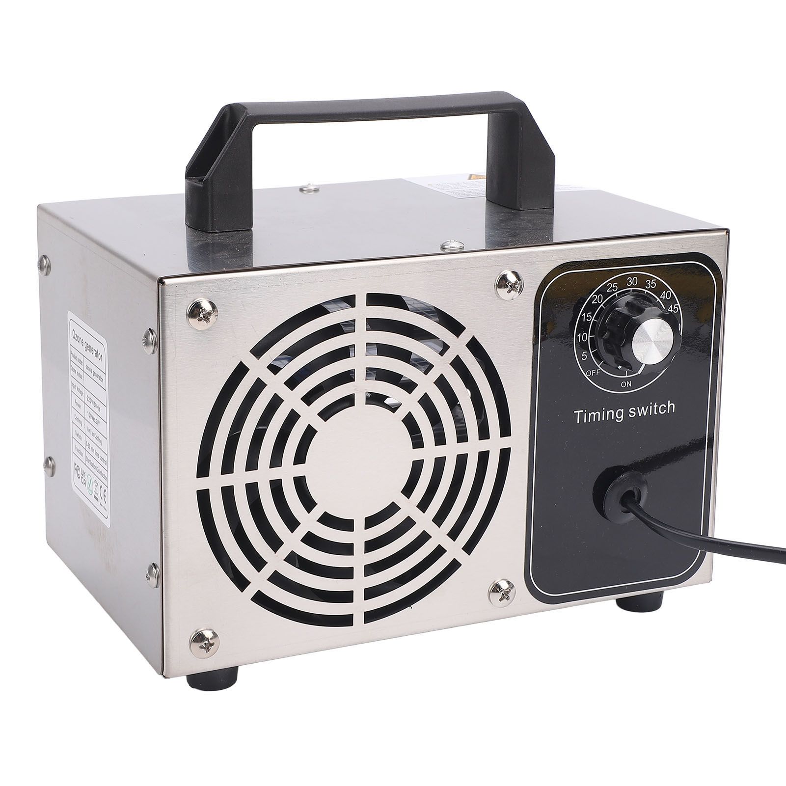 Ozonator for Eliminating Odors Stainless Steel O₃ Generator Deodorizer Odor view 6