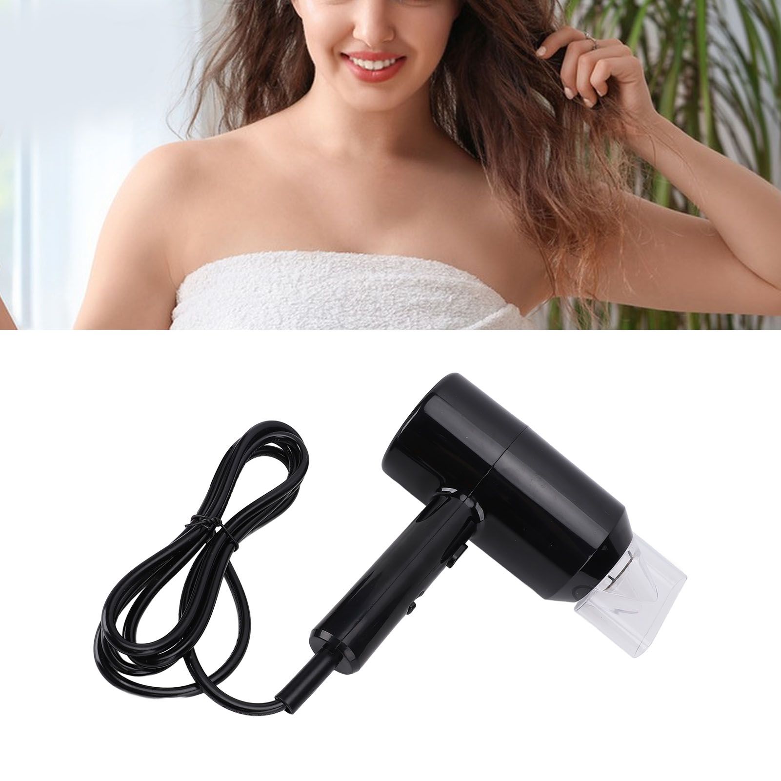 High Speed Ionic Hair Dryer 1300W 20000RPM Brushless Motor Low Noise Blow for view 11