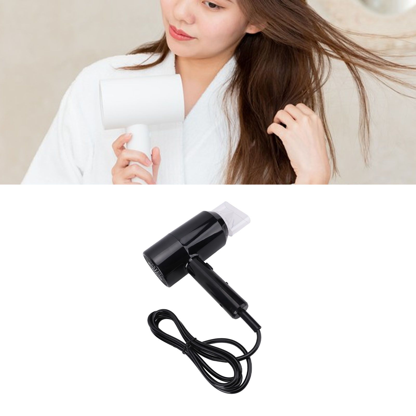High Speed Ionic Hair Dryer 1300W 20000RPM Brushless Motor Low Noise Blow for view 12