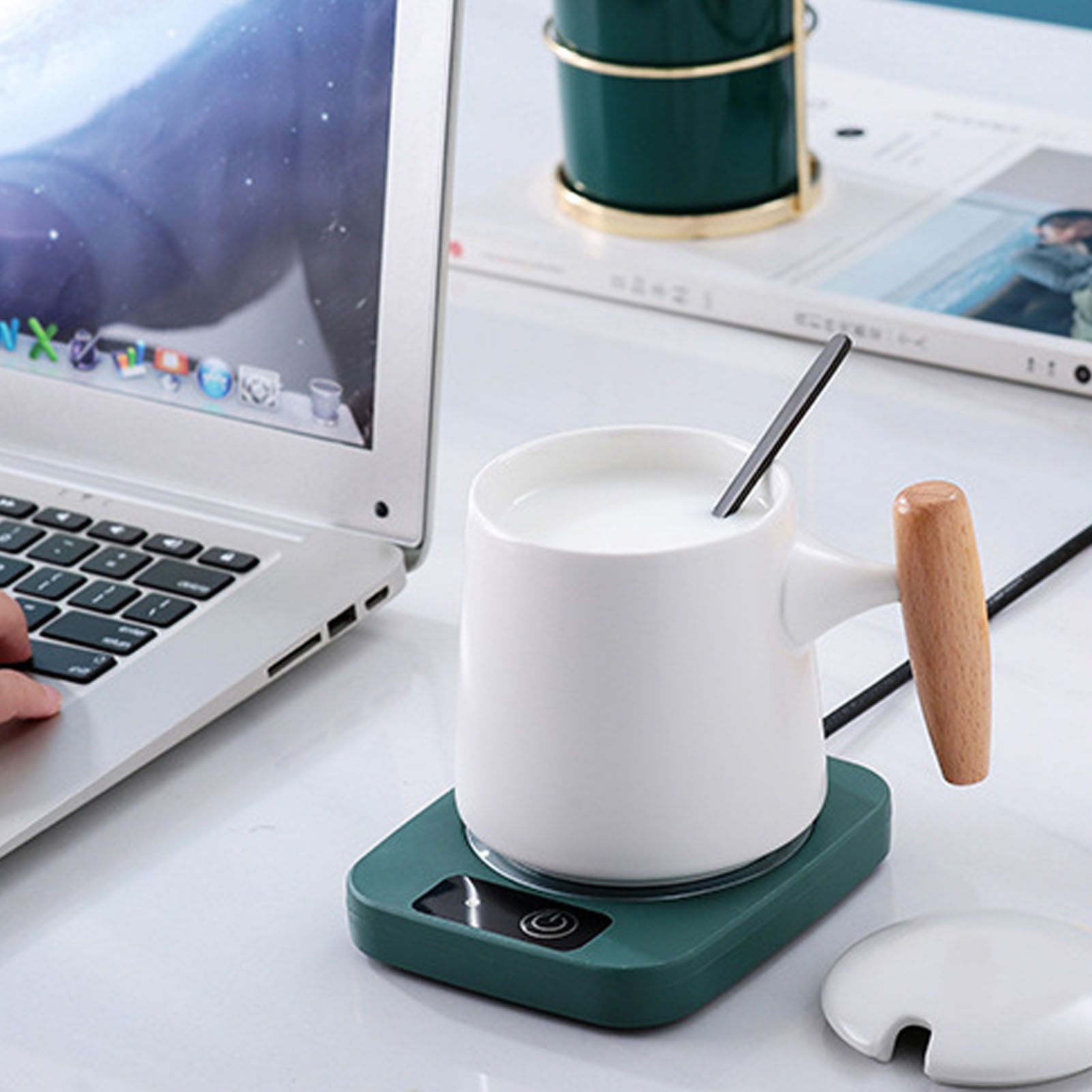 Smart Coffee Warmer Coffee Mug Warmer for Desk 16W Electric Coffee Cup Warmer view 11