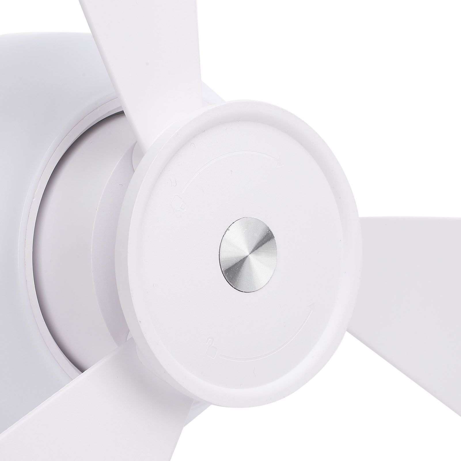 USB Rechargeable Ceiling Fan Quiet Remote Control Ceiling Camping Fan with LED view 2