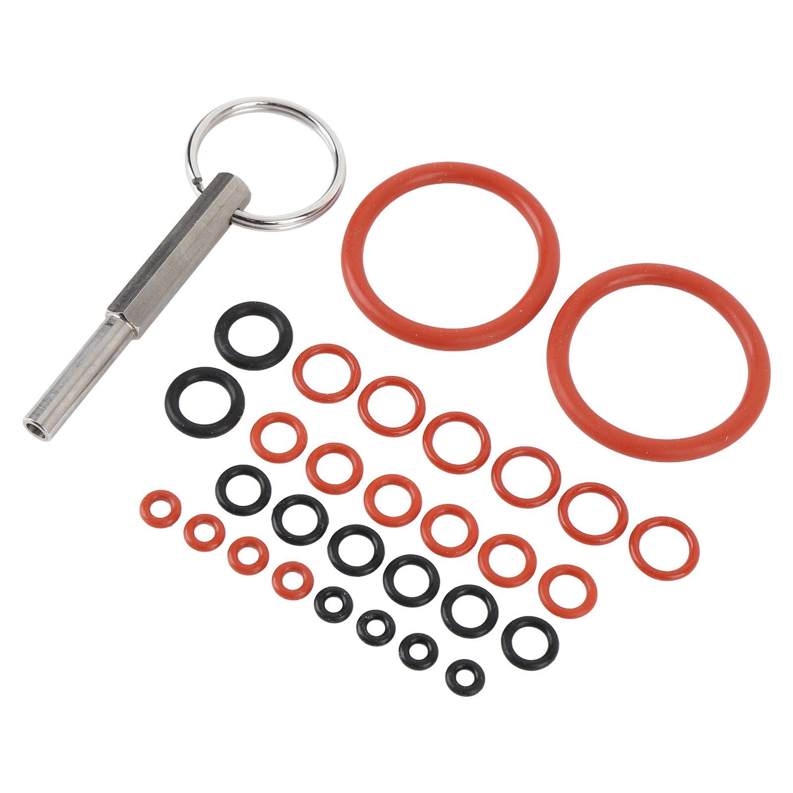 30pcs Coffee Machine Silicone O Rings with Coffee Machine Repair Tool Key view 6