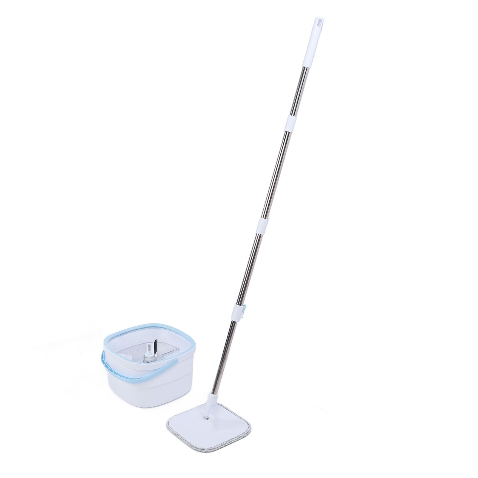 Spin Mop Bucket with Self Separation Dirty and Clean Water System Self view 9