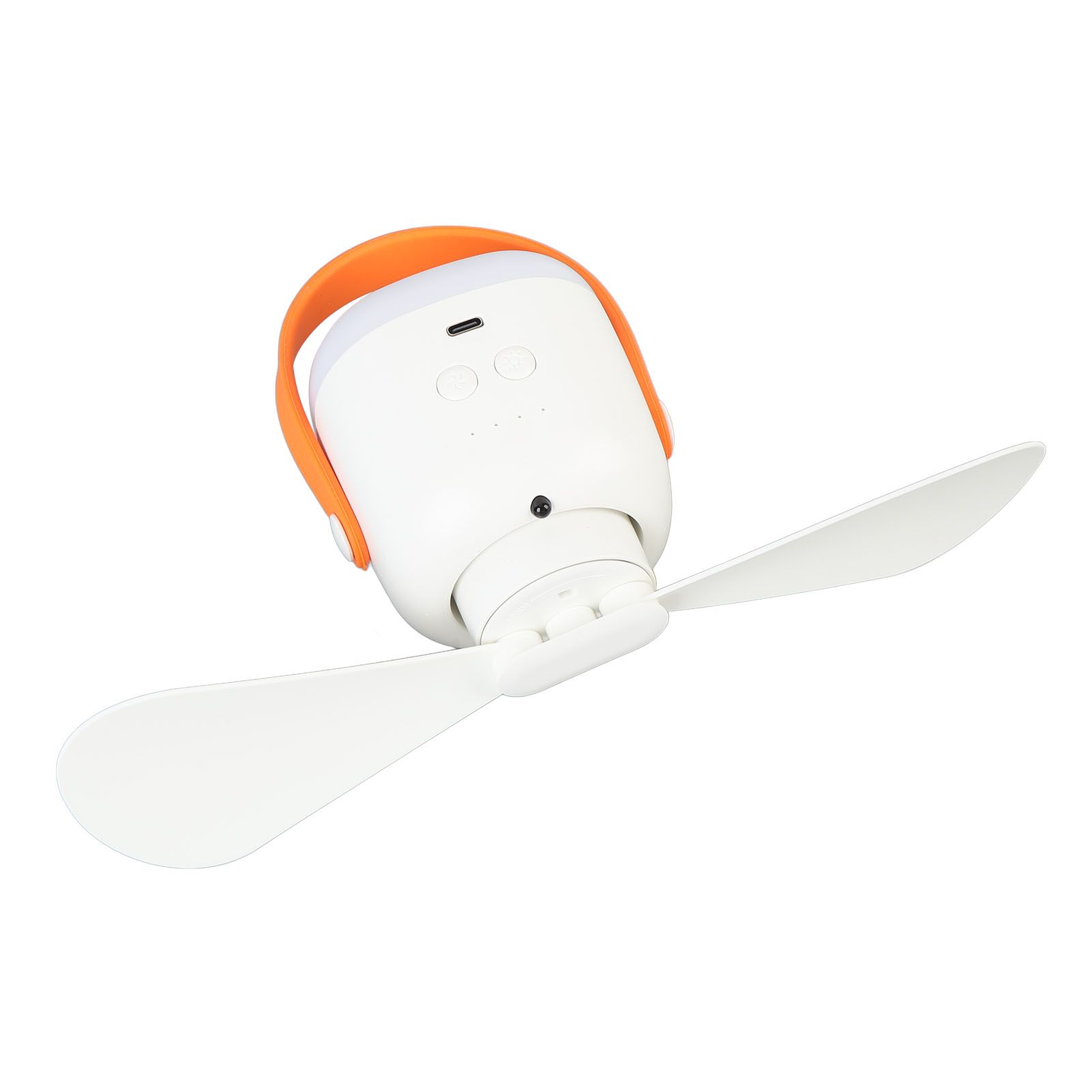 Ceiling Fan Built in Light USB Rechargeable 4 Adjustable Wind Speed Portable view 10