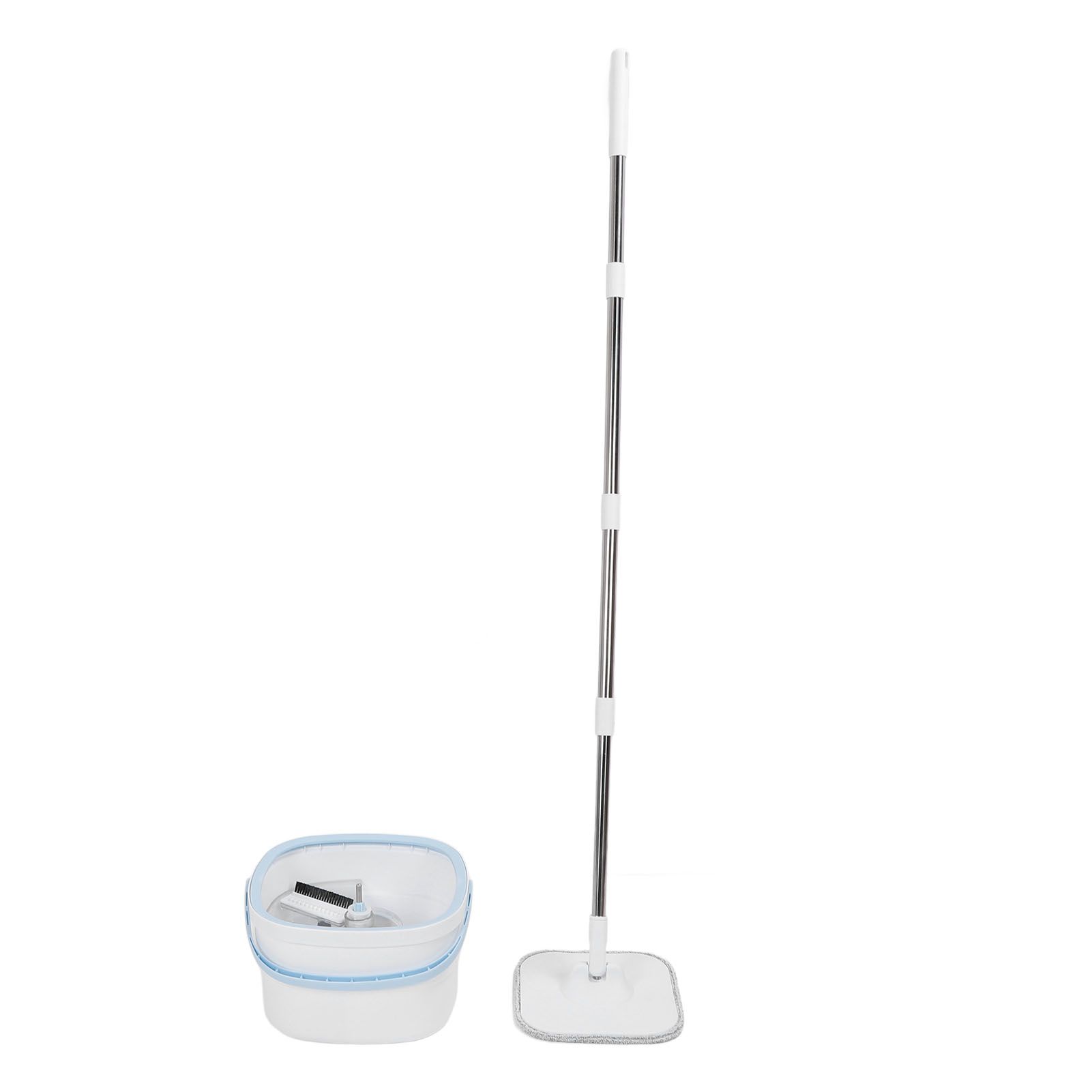 Spin Mop and Bucket Set with Self Separation Dirty and Clean Water System 360