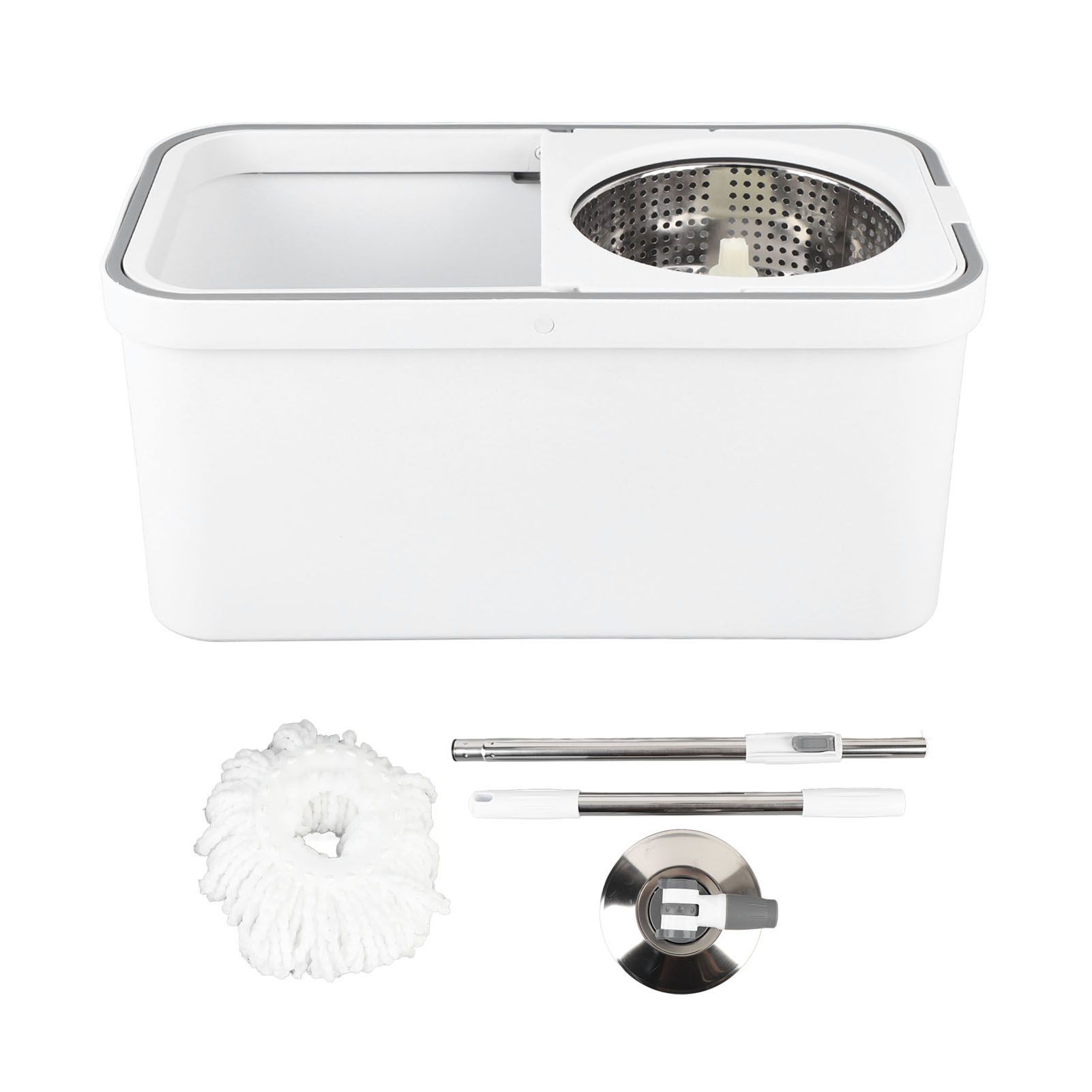 Spin Mop Bucket with Wringer Set 360 Degree Spin Mop Bucket Floor Cleaning view 3