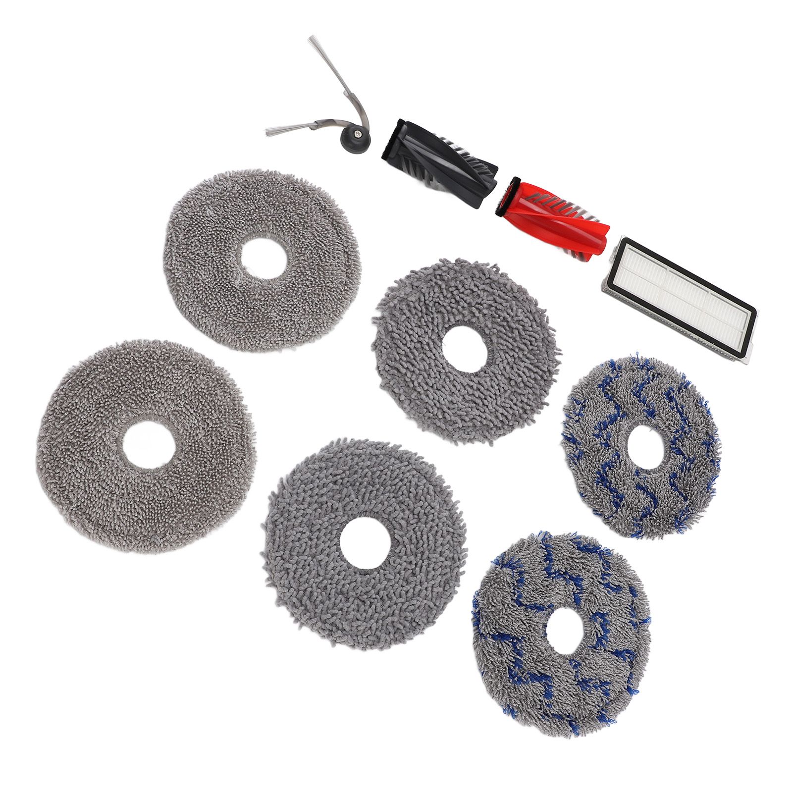 Replacement Parts for P20 Pro for Qrevo Curv Robot Vacuum Filter Brush Mop Pad