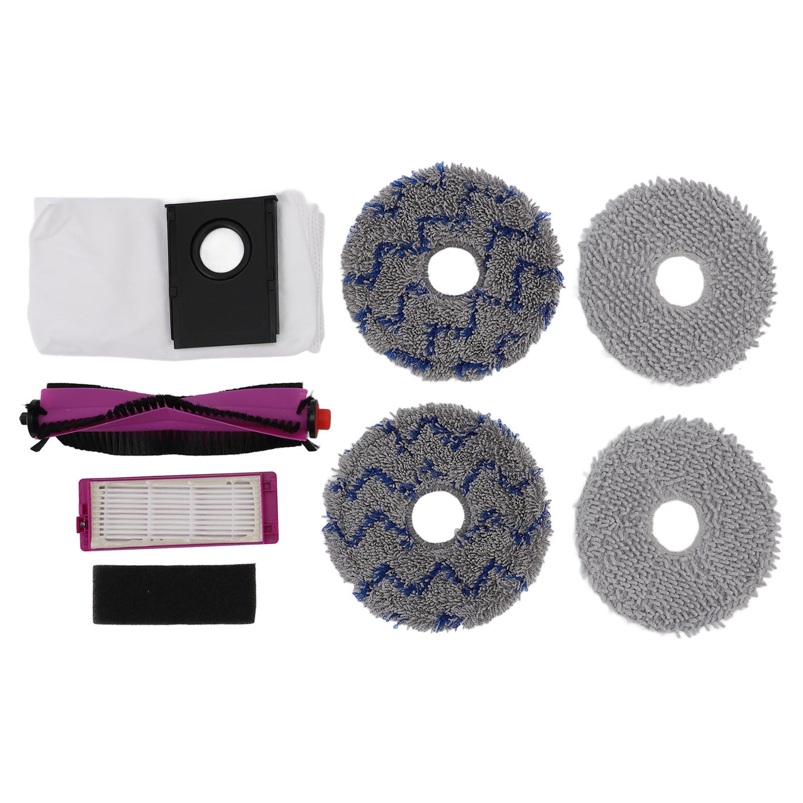 Robot Vacuum Cleaner Accessory Kit Mop Pads Roller Brush Dust Bag Filter Spare view 3