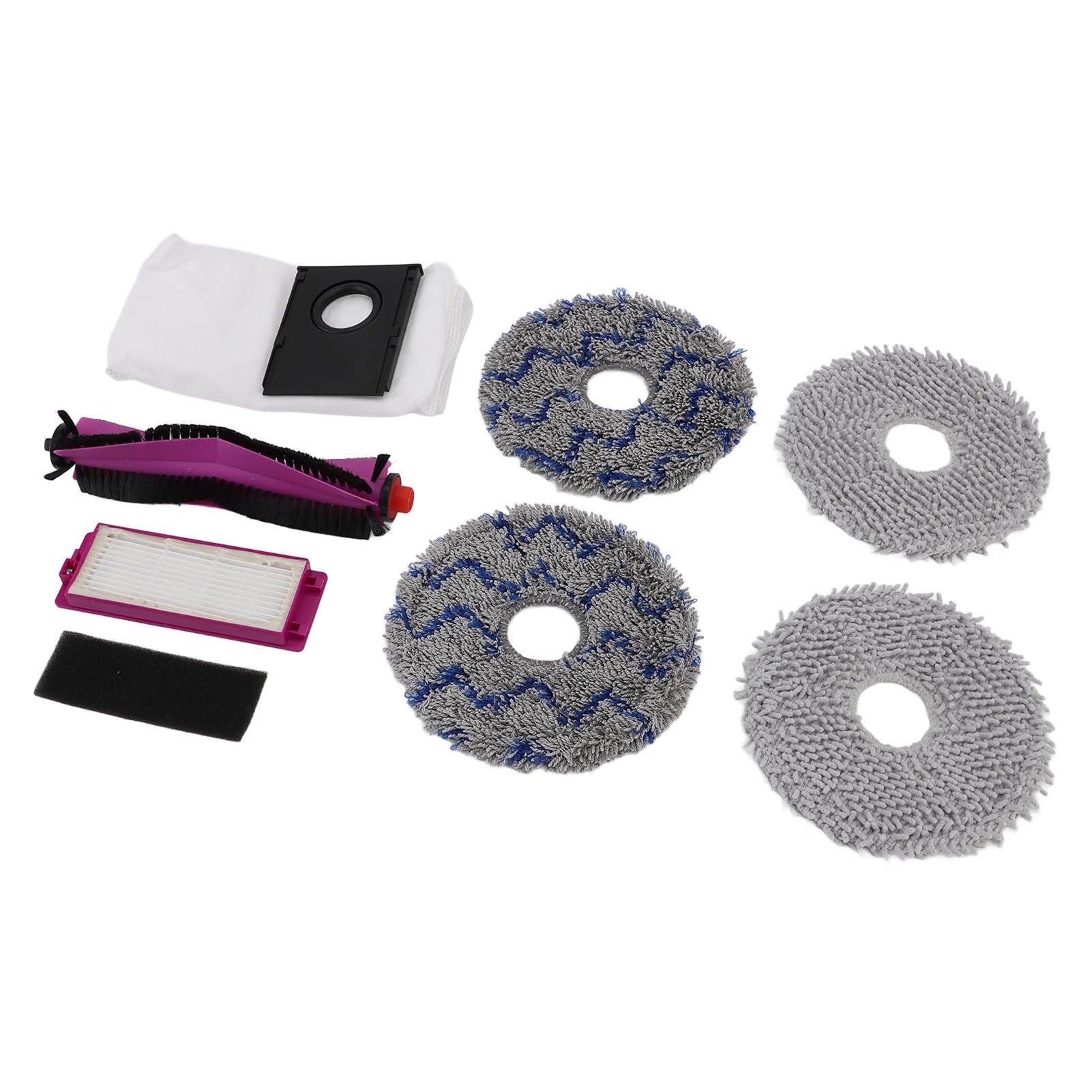 Robot Vacuum Cleaner Accessory Kit Mop Pads Roller Brush Dust Bag Filter Spare view 4
