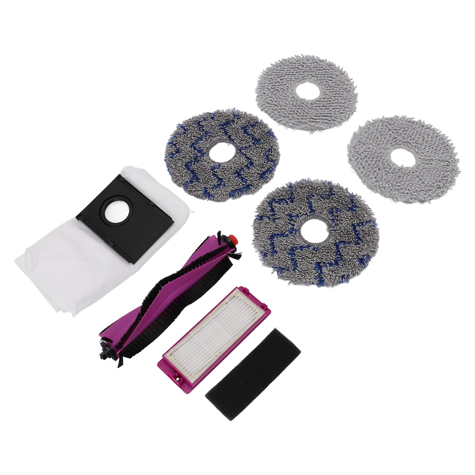 Robot Vacuum Cleaner Accessory Kit Mop Pads Roller Brush Dust Bag Filter Spare view 6