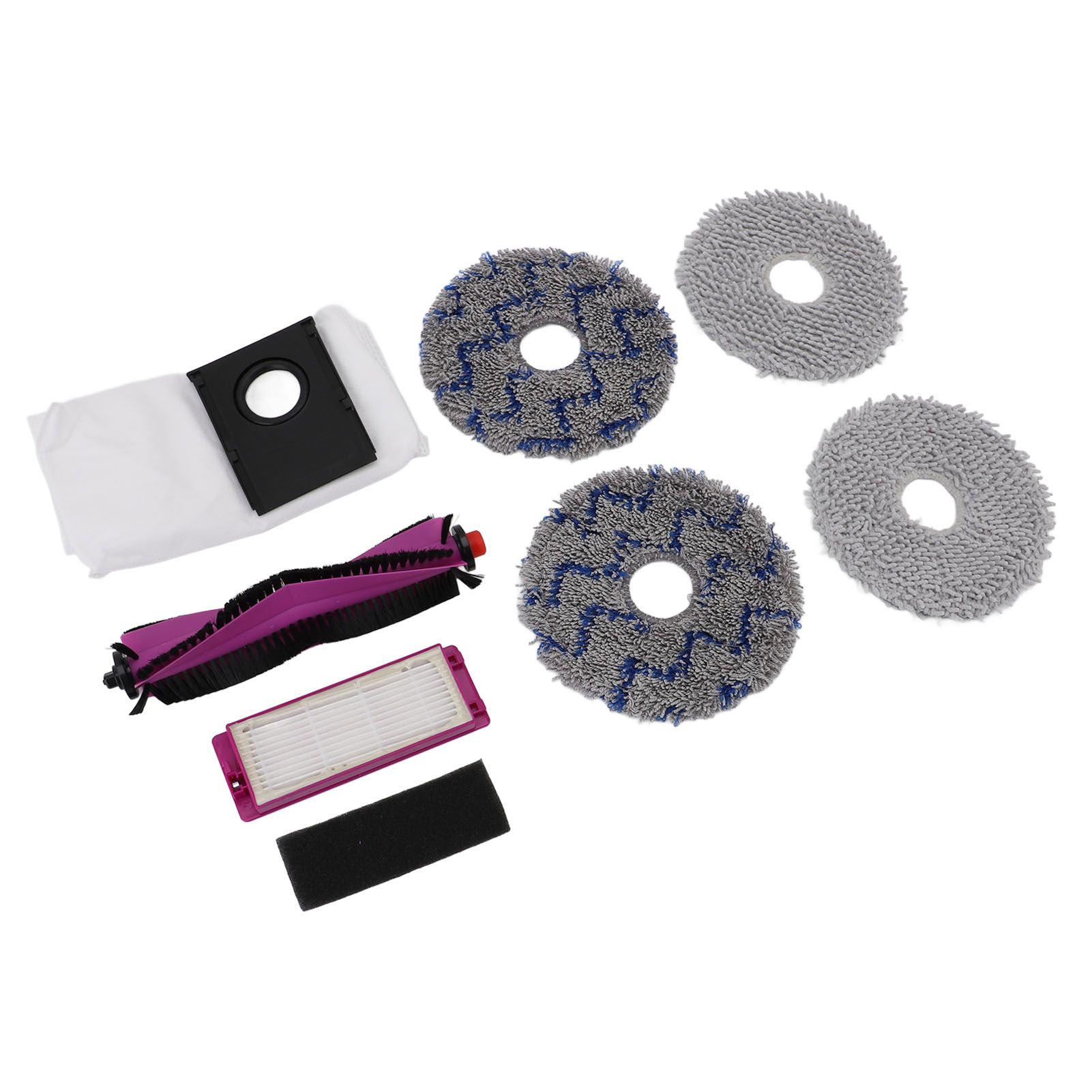 Robot Vacuum Cleaner Accessory Kit Mop Pads Roller Brush Dust Bag Filter Spare view 9