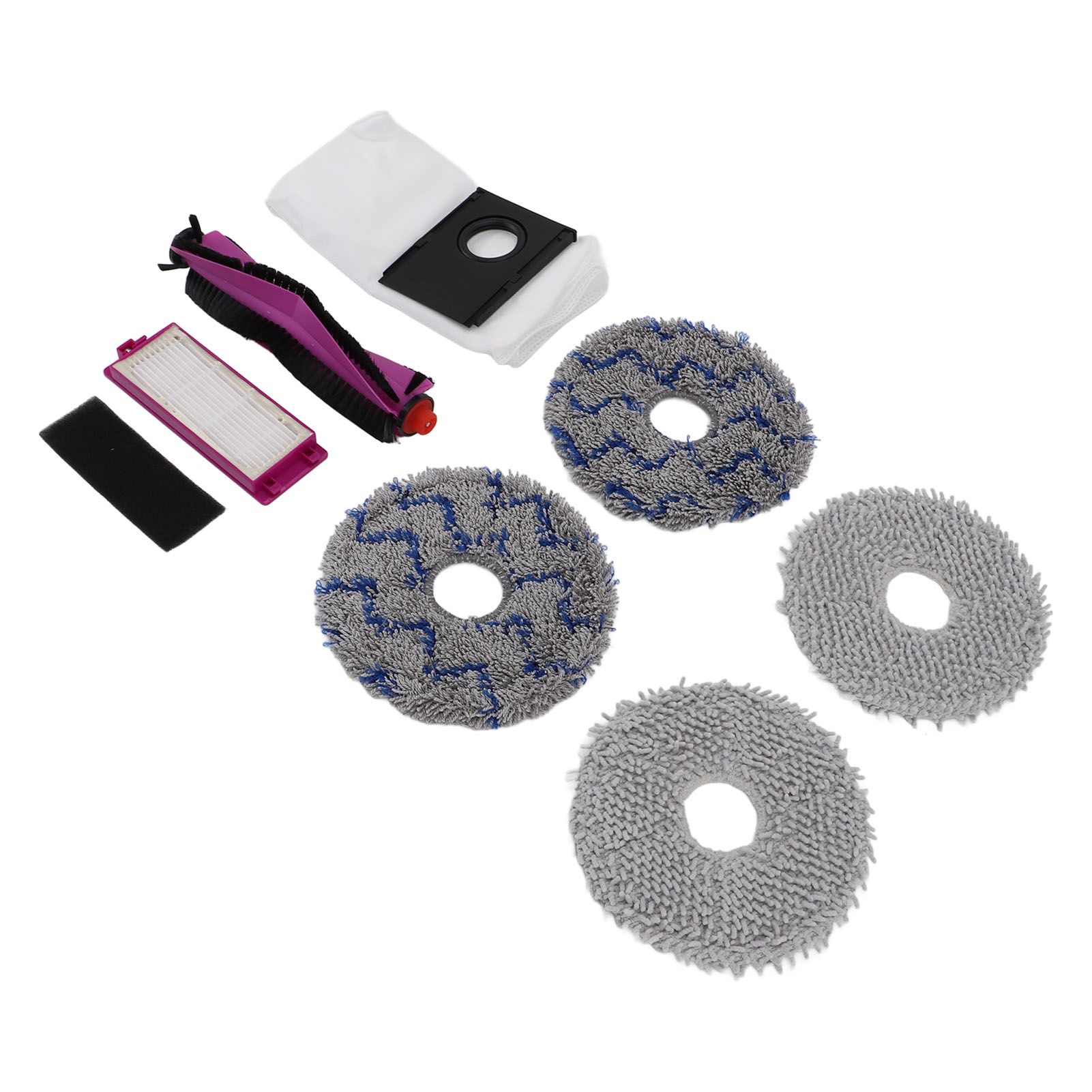 Robot Vacuum Cleaner Accessory Kit Mop Pads Roller Brush Dust Bag Filter Spare view 10