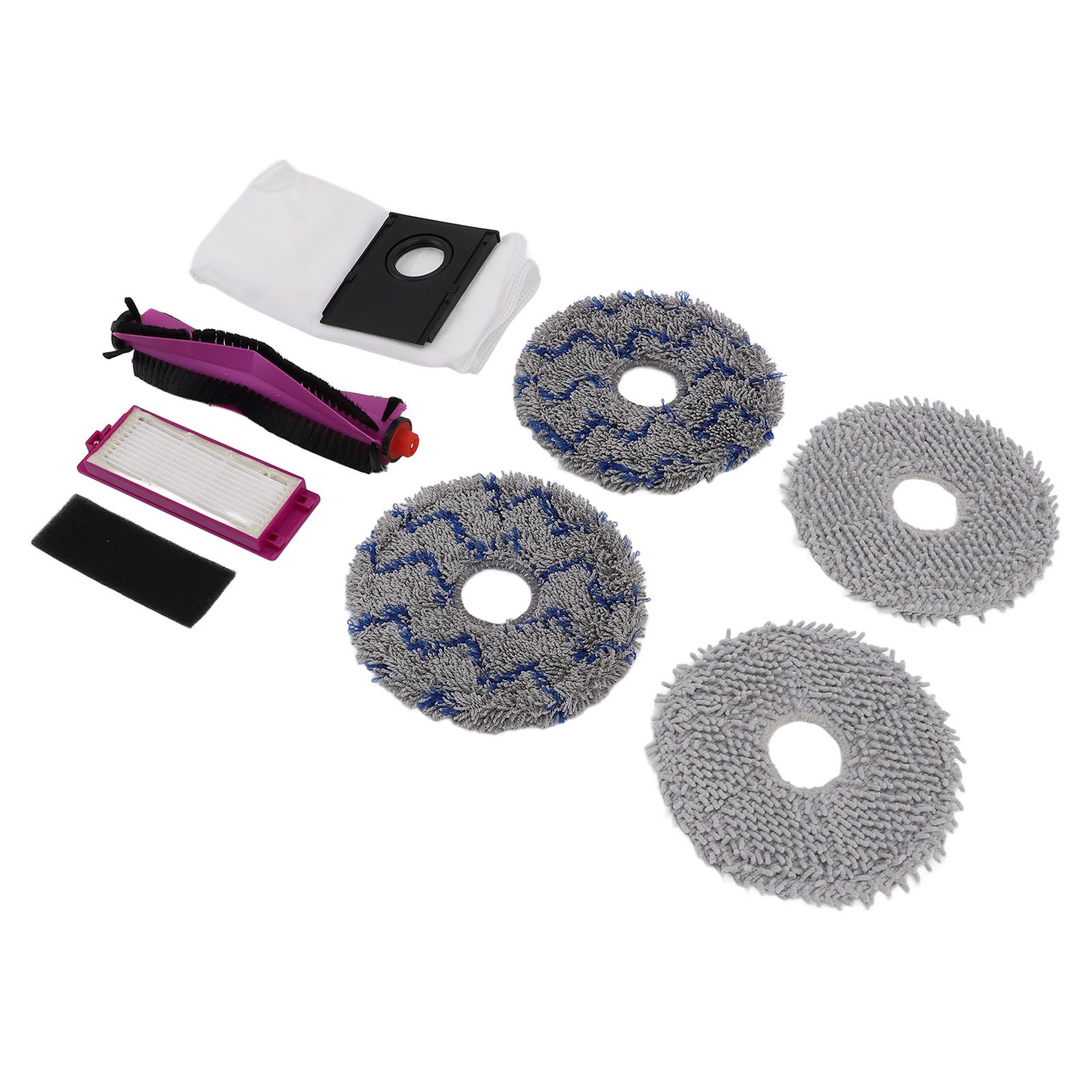 Robot Vacuum Cleaner Accessory Kit Mop Pads Roller Brush Dust Bag Filter Spare view 11