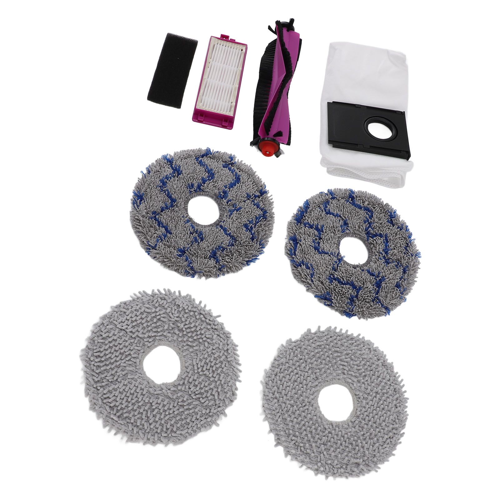 Robot Vacuum Cleaner Accessory Kit Mop Pads Roller Brush Dust Bag Filter Spare view 12