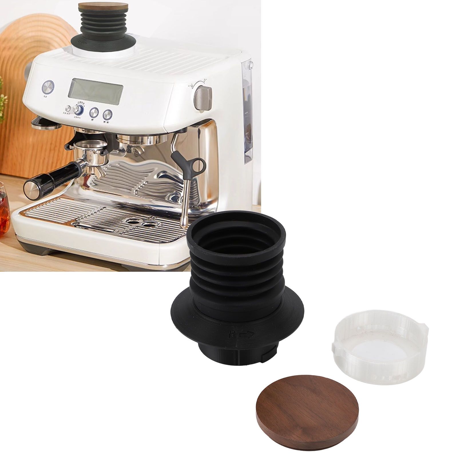 Coffee Grinder Hopper Reusable Air Blowing Bean Bin for BES875 876 870 878 880 view 12